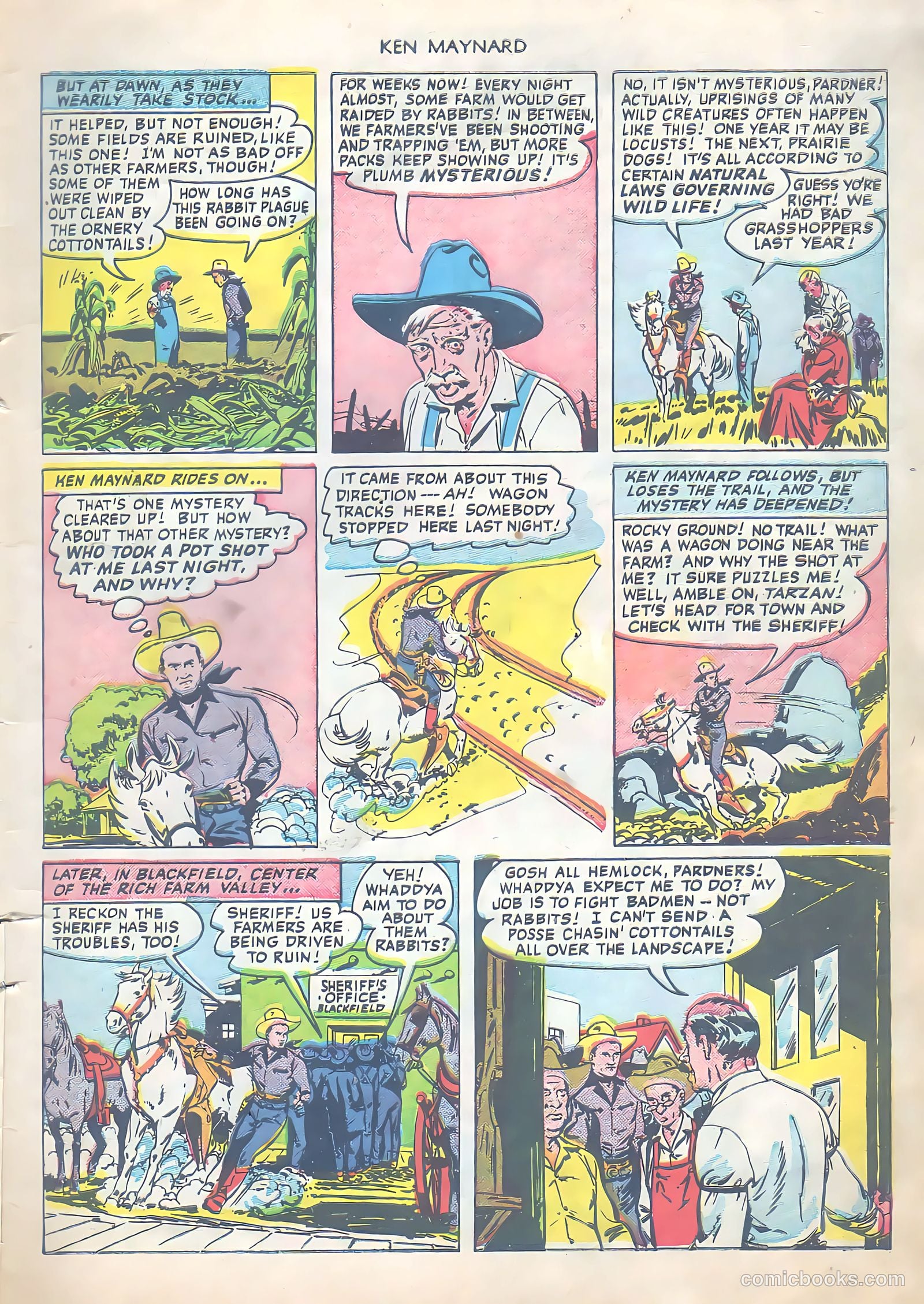 Ken Maynard #3 (1951) — page 5 of 32
