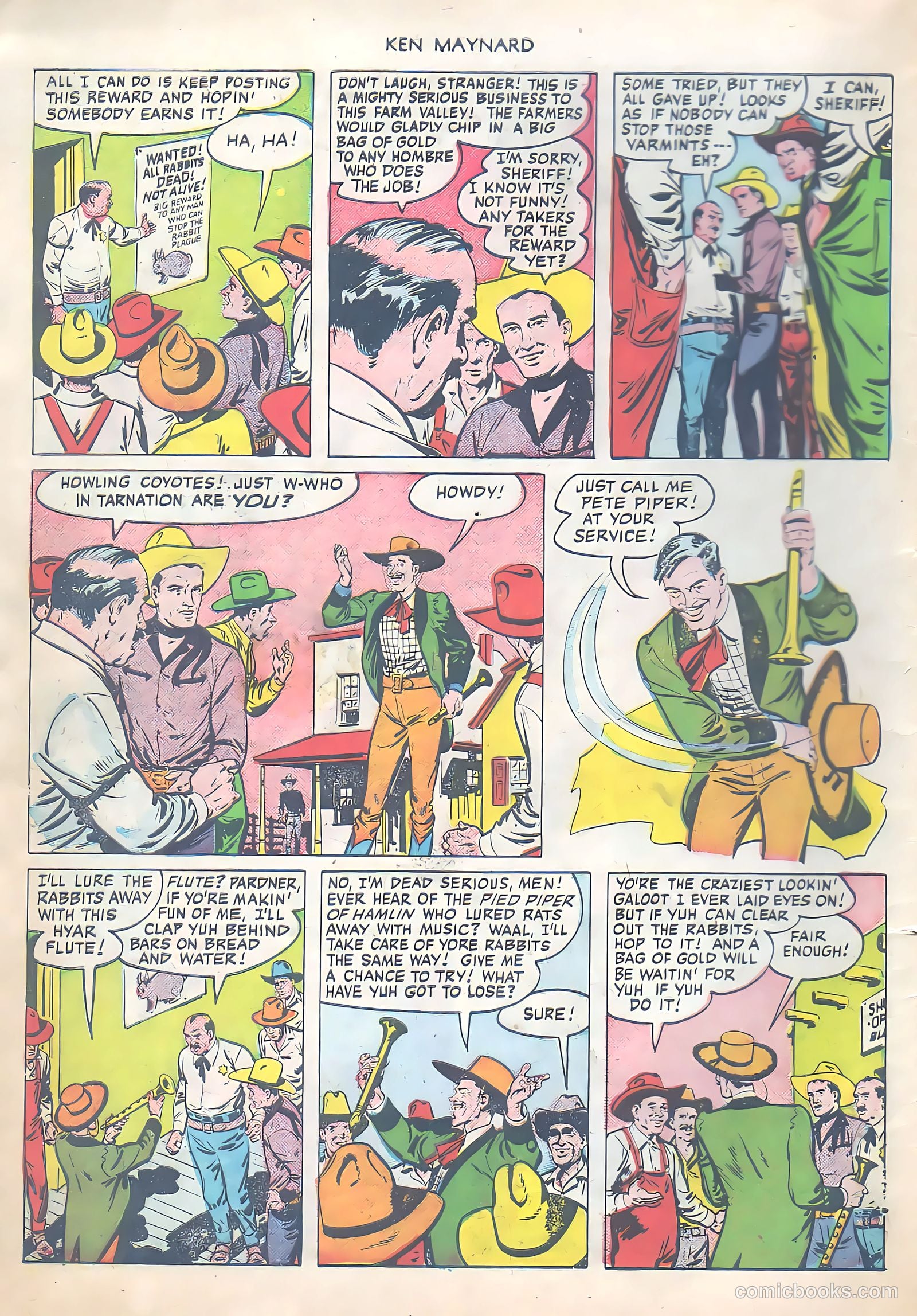 Ken Maynard #3 (1951) — page 6 of 32