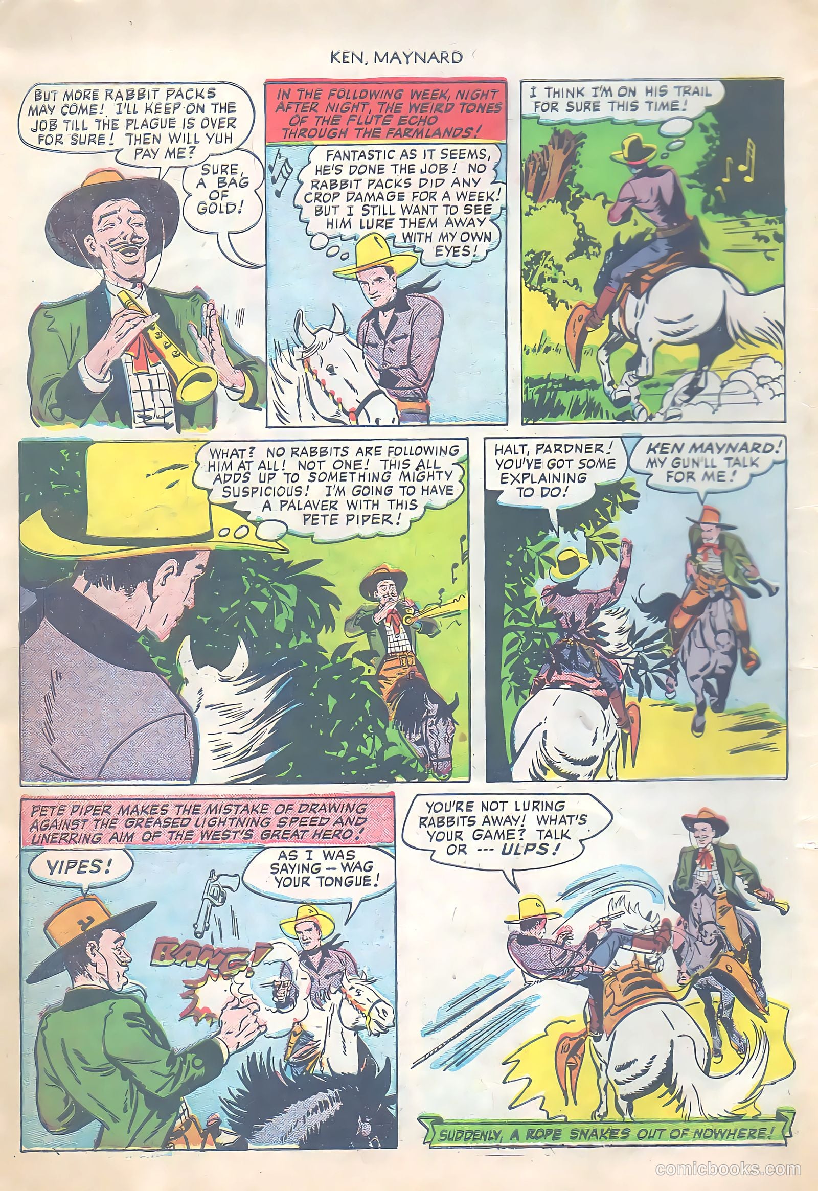 Ken Maynard #3 (1951) — page 8 of 32