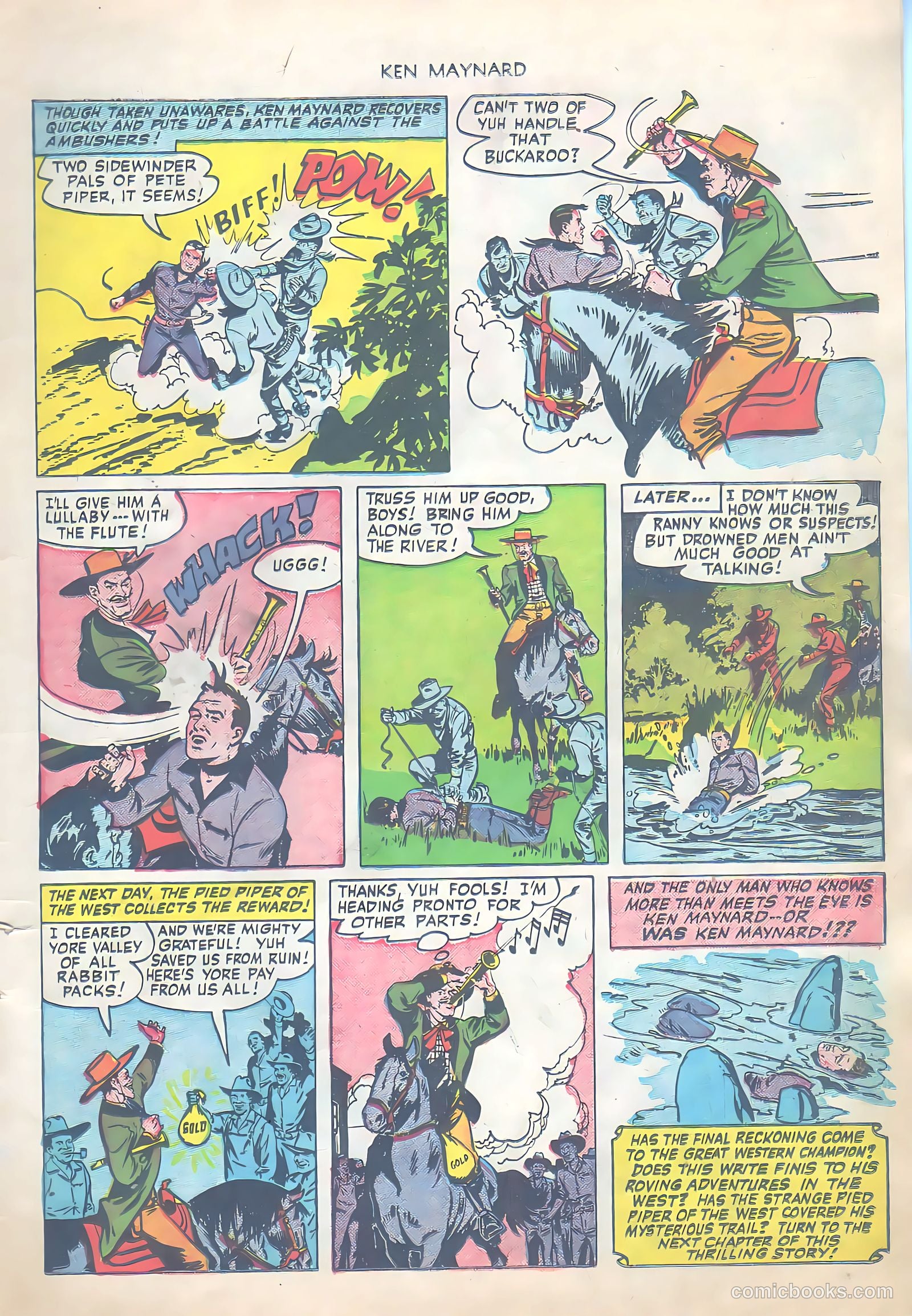 Ken Maynard #3 (1951) — page 9 of 32