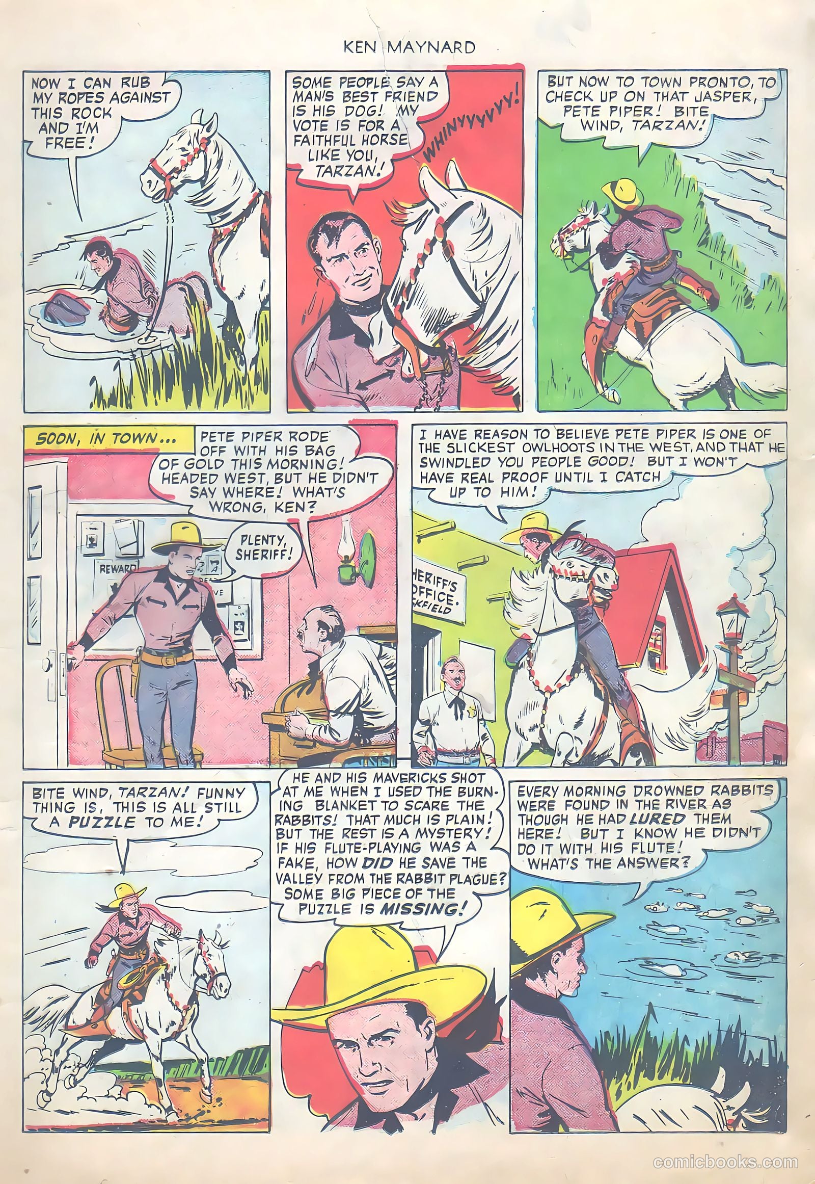 Ken Maynard #3 (1951) — page 15 of 32
