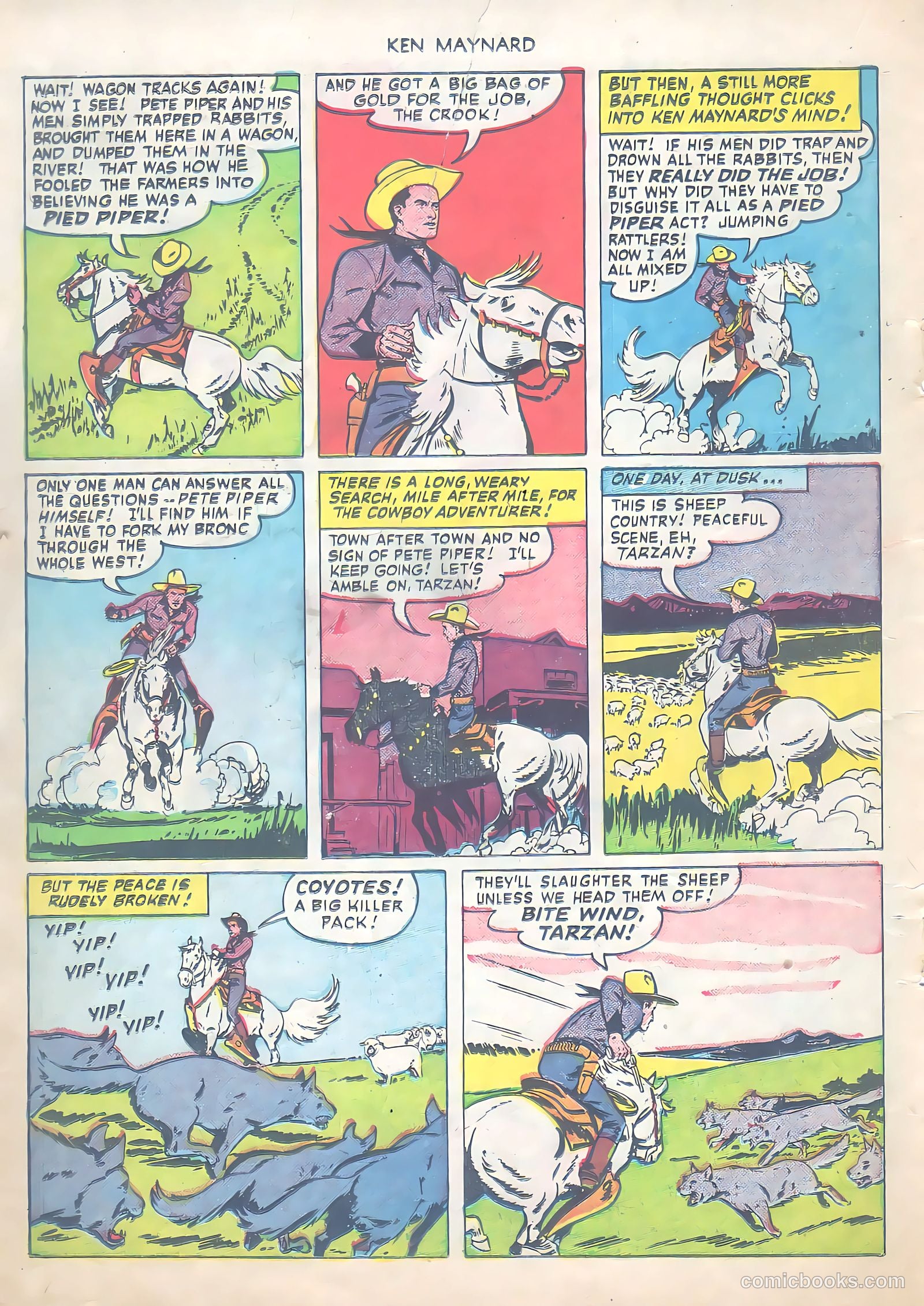 Ken Maynard #3 (1951) — page 16 of 32