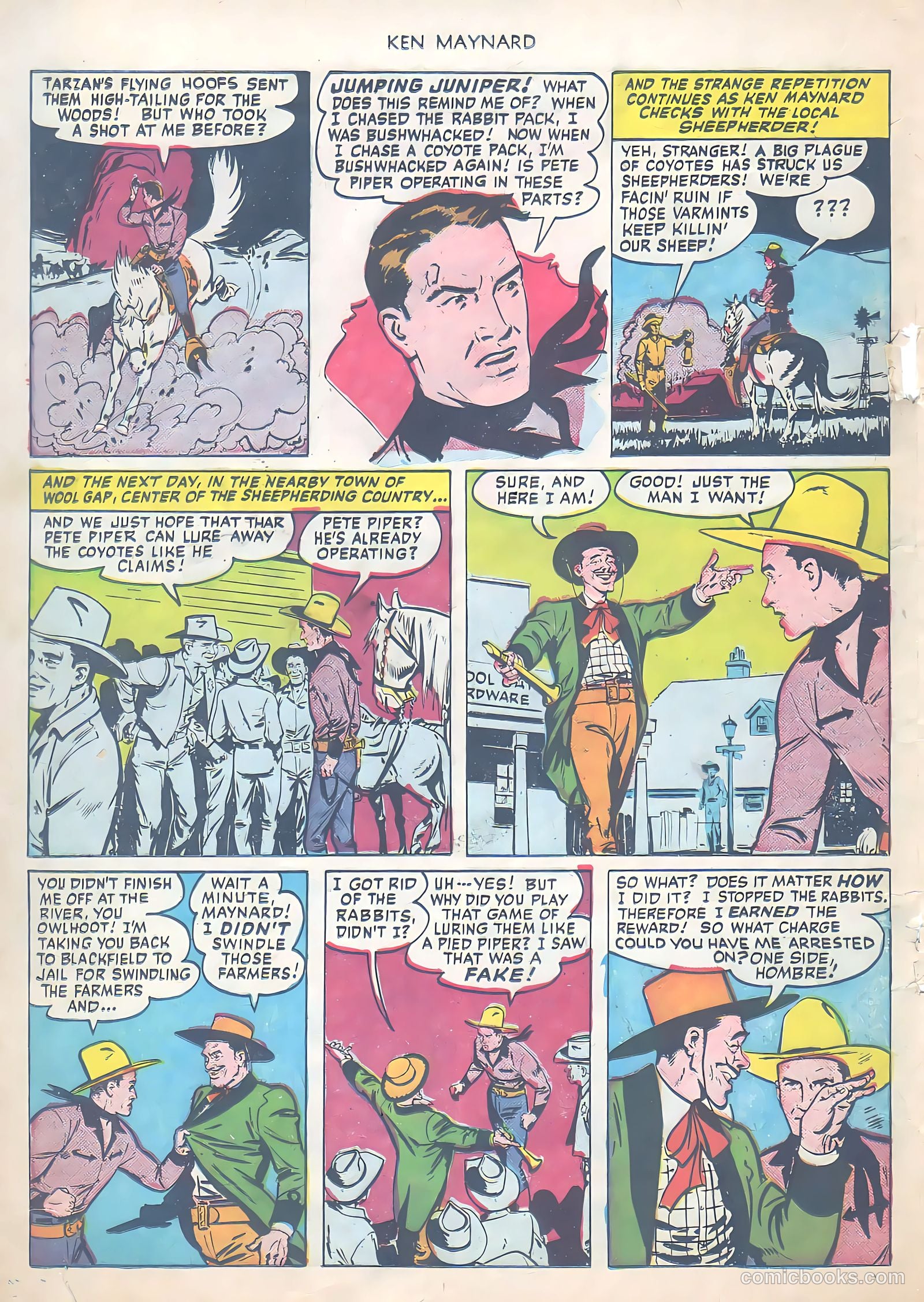 Ken Maynard #3 (1951) — page 18 of 32