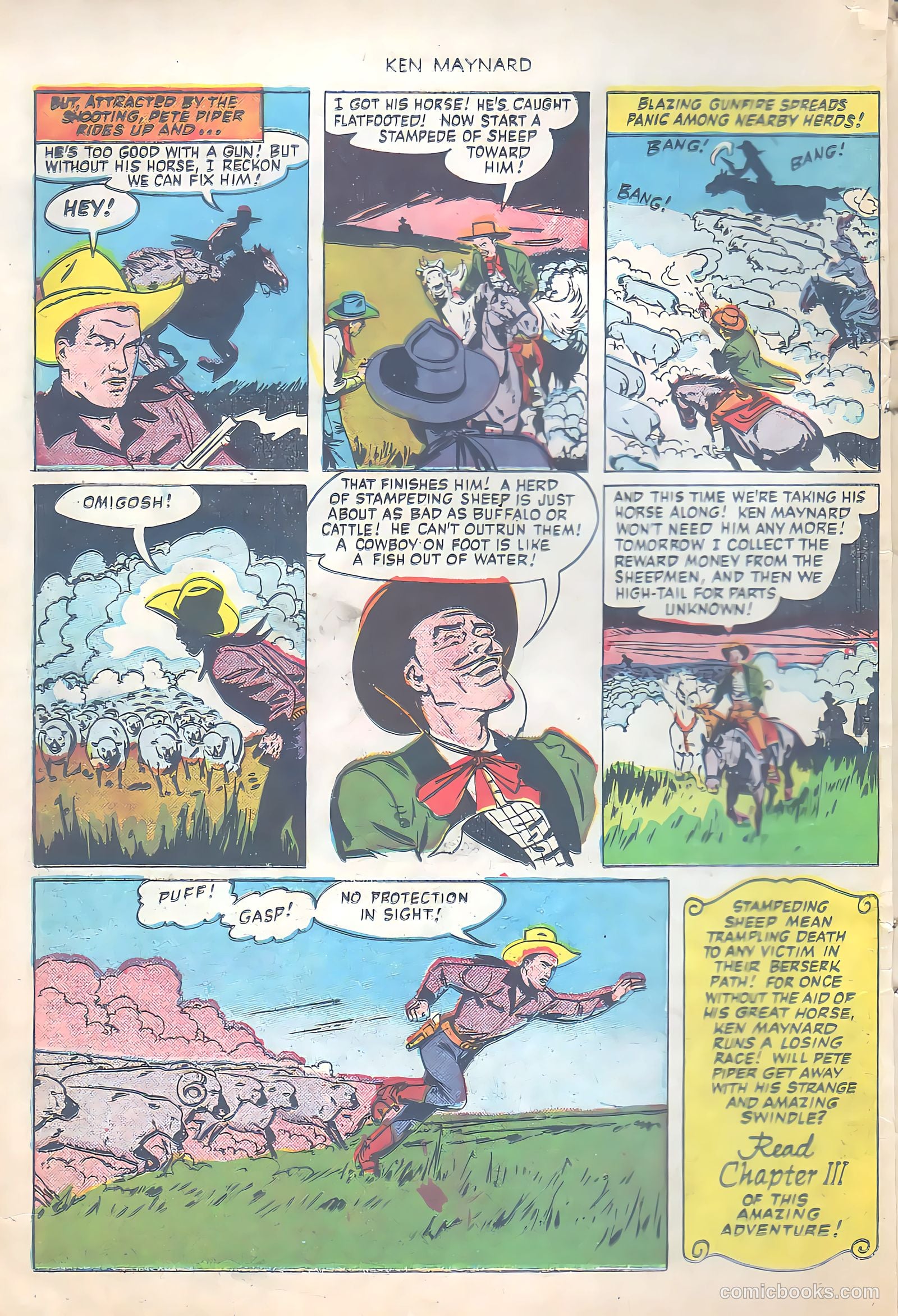 Ken Maynard #3 (1951) — page 20 of 32