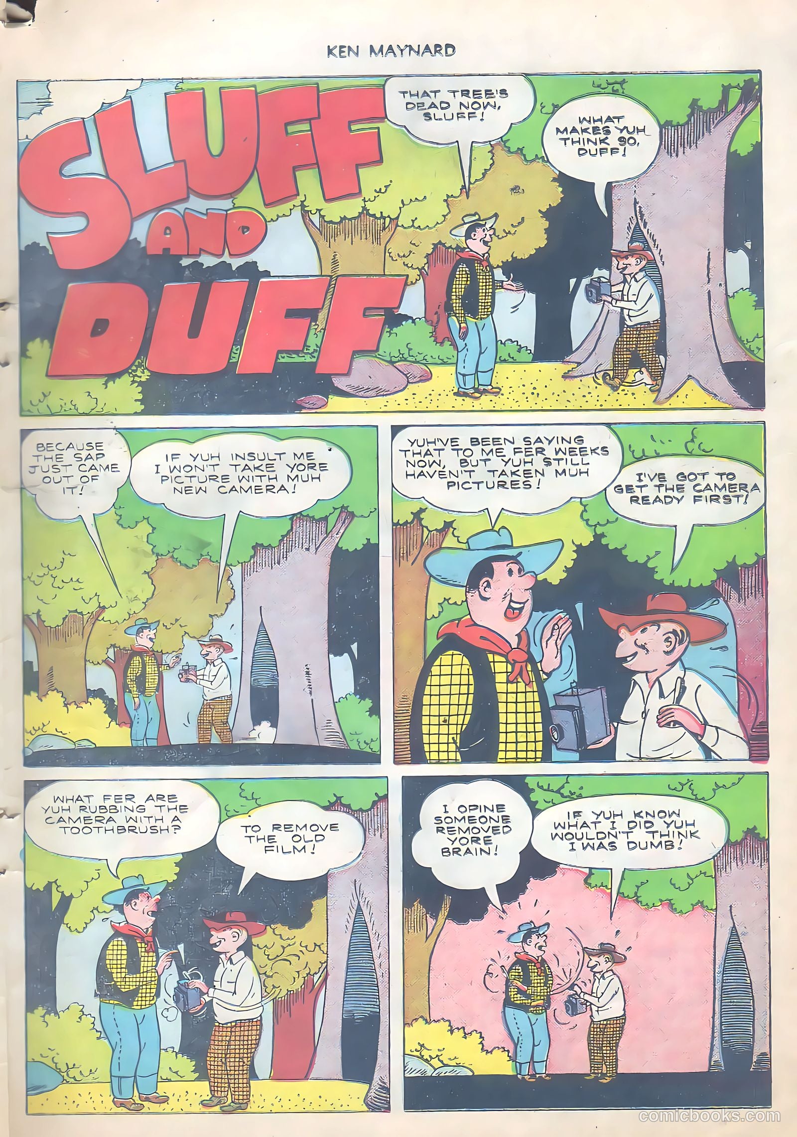 Ken Maynard #3 (1951) — page 21 of 32