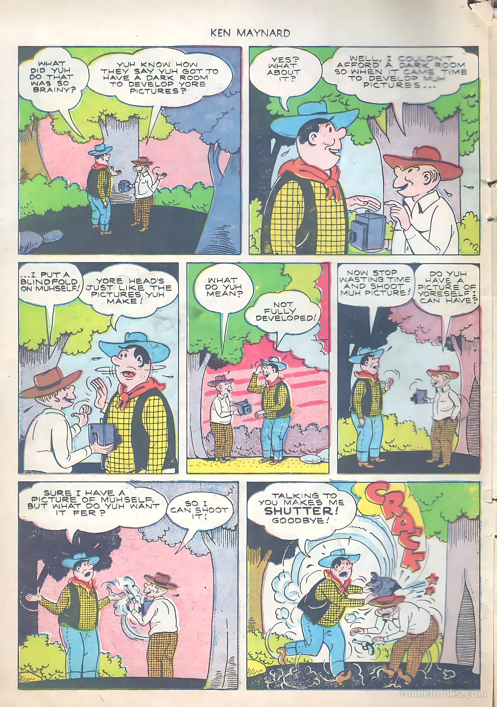Ken Maynard #3 (1951) — page 22 of 32