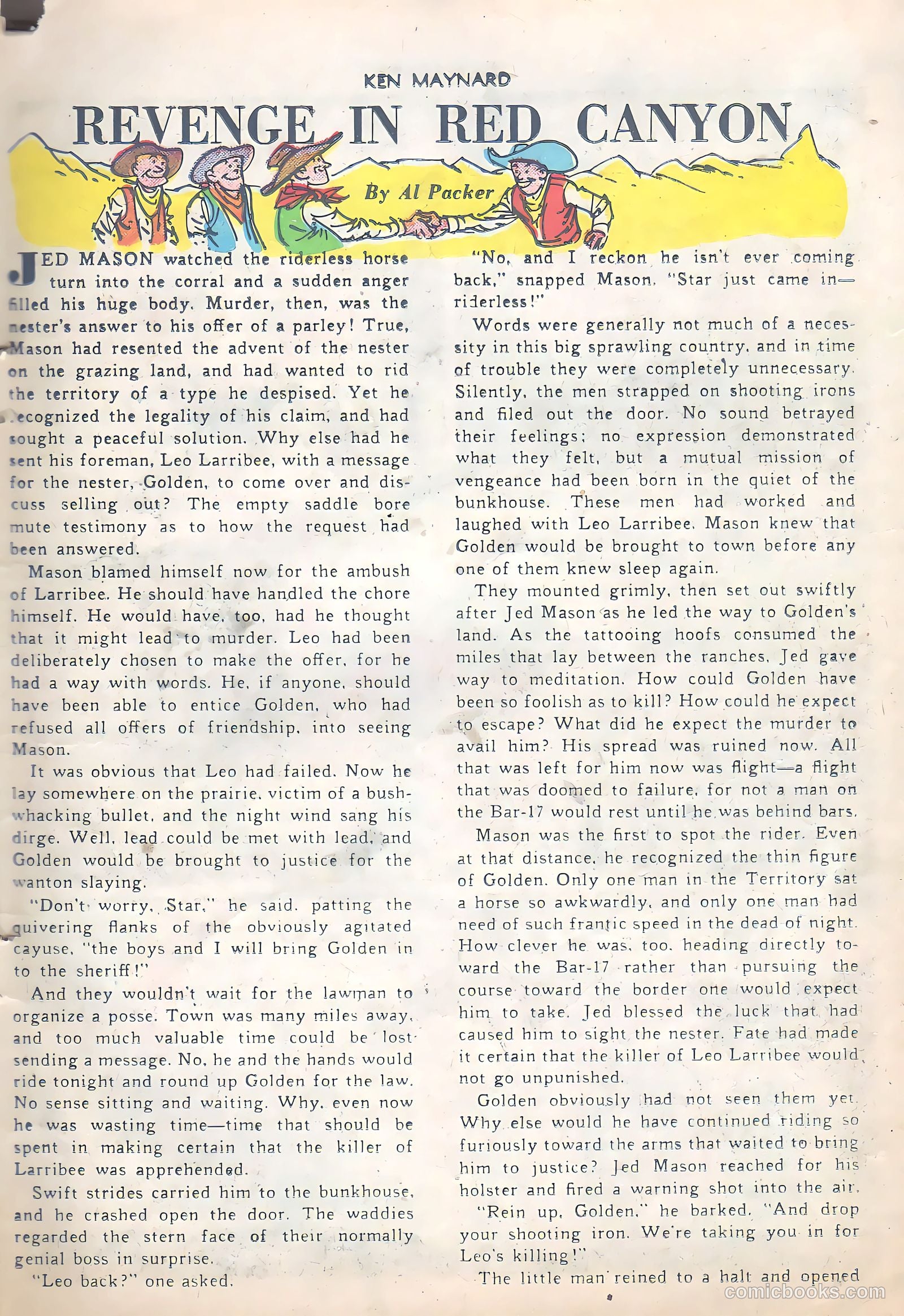Ken Maynard #3 (1951) — page 23 of 32