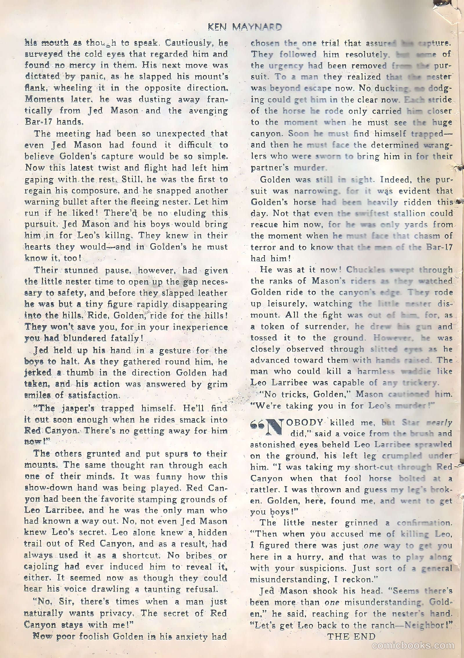 Ken Maynard #3 (1951) — page 24 of 32