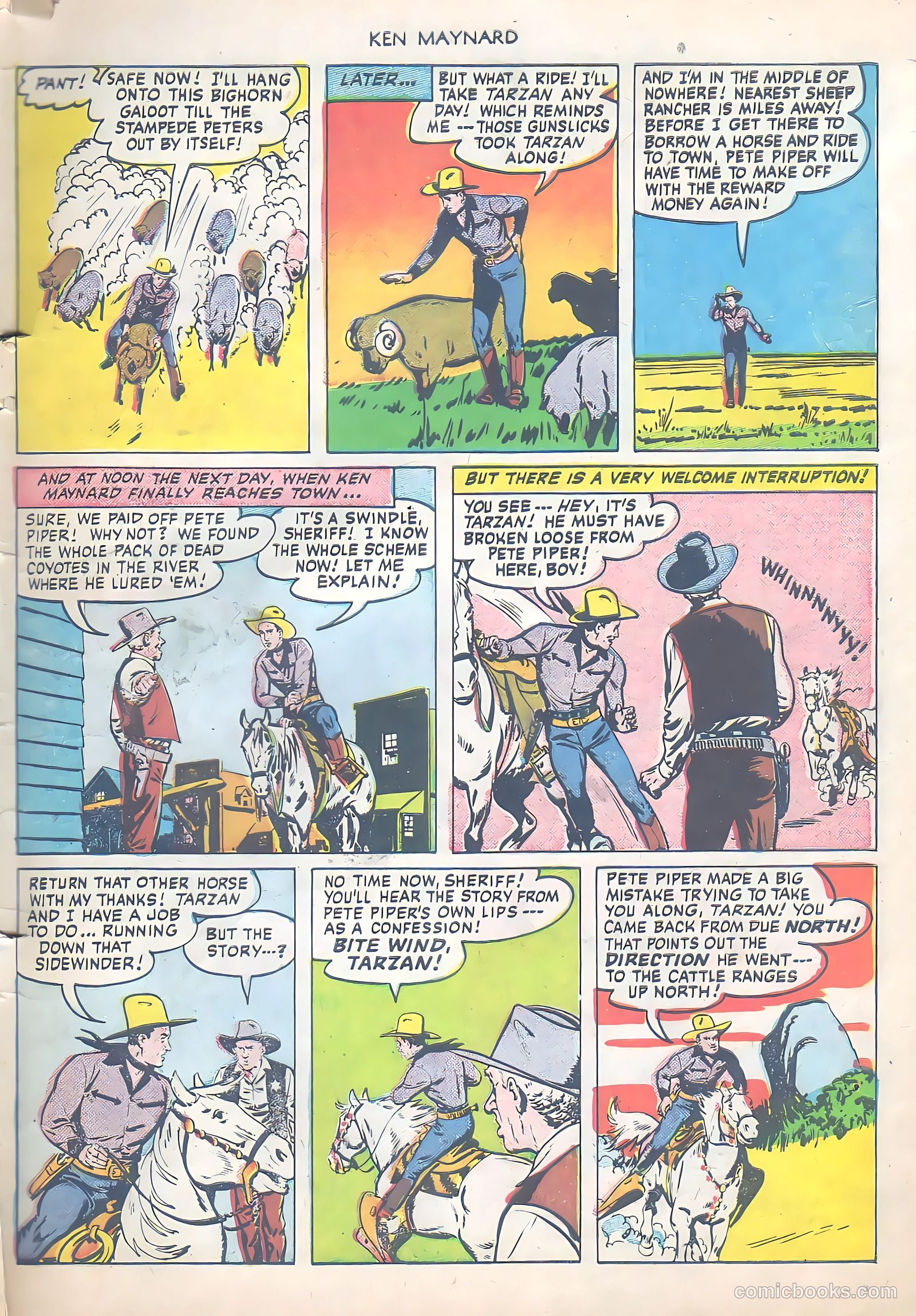 Ken Maynard #3 (1951) — page 27 of 32