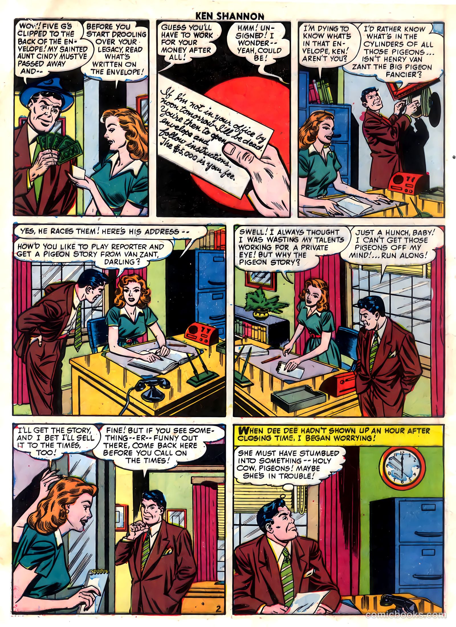 Ken Shannon #1 (1951) — page 28 of 35