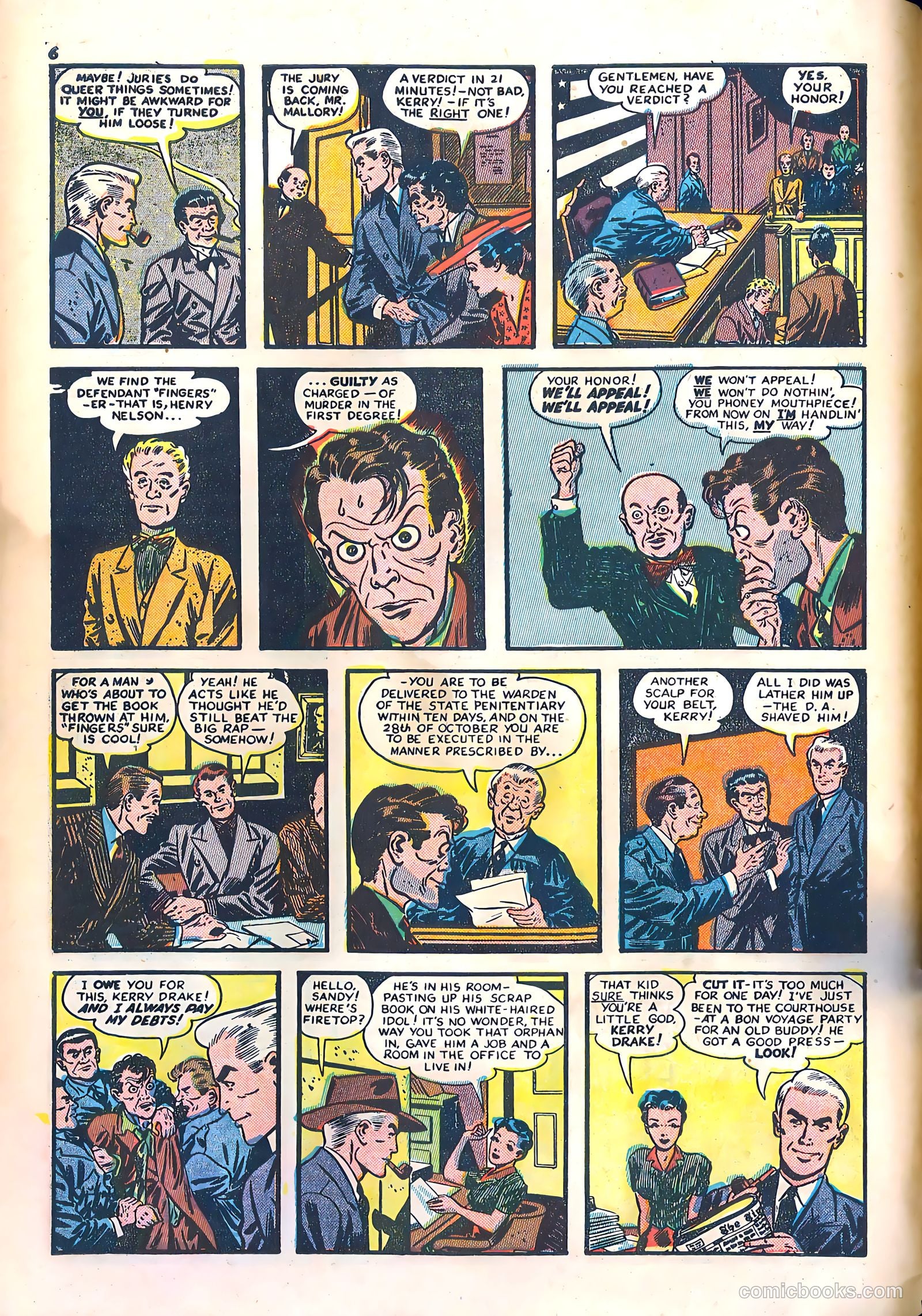 Kerry Drake #1 (1943) — page 6 of 52