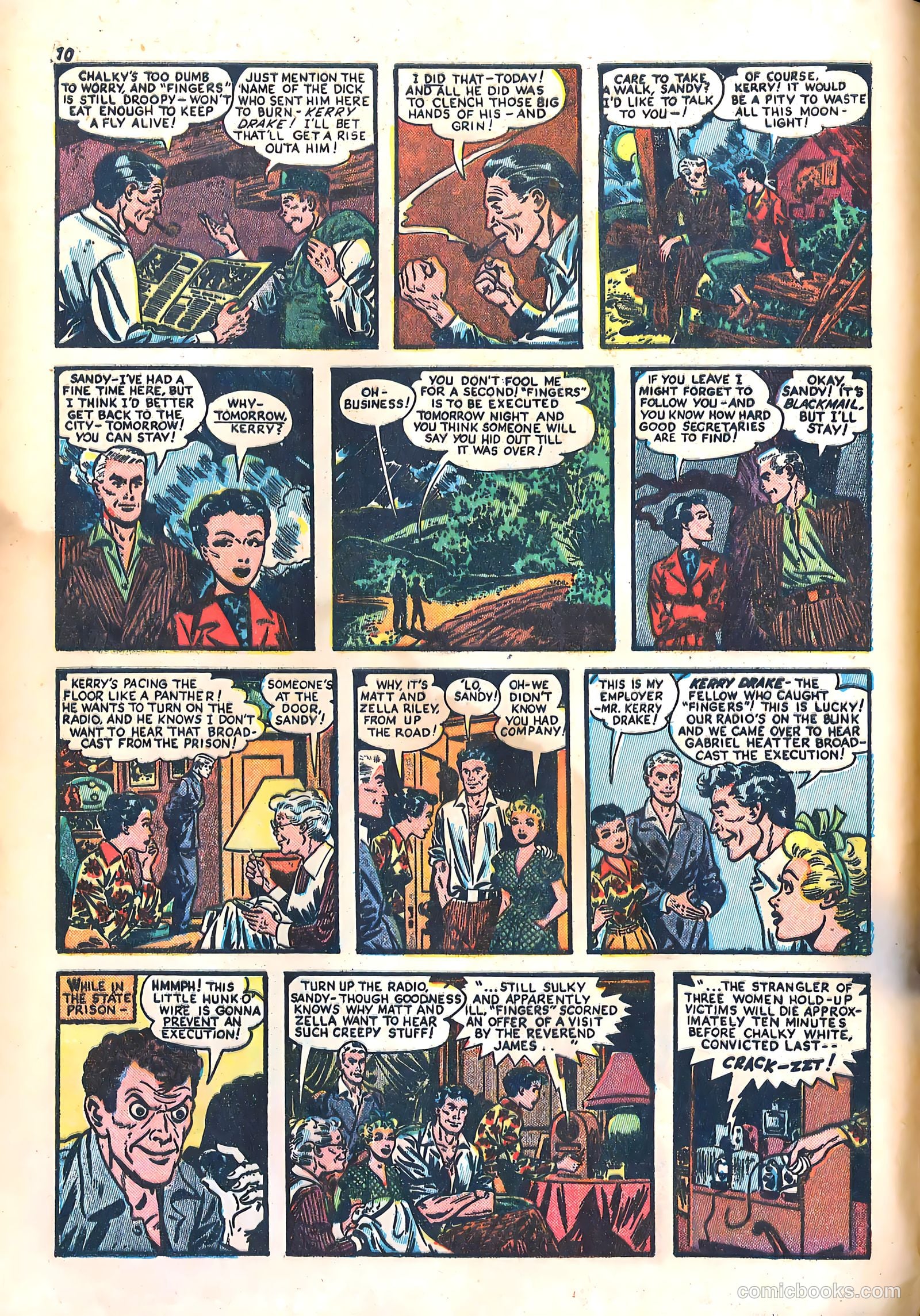 Kerry Drake #1 (1943) — page 10 of 52