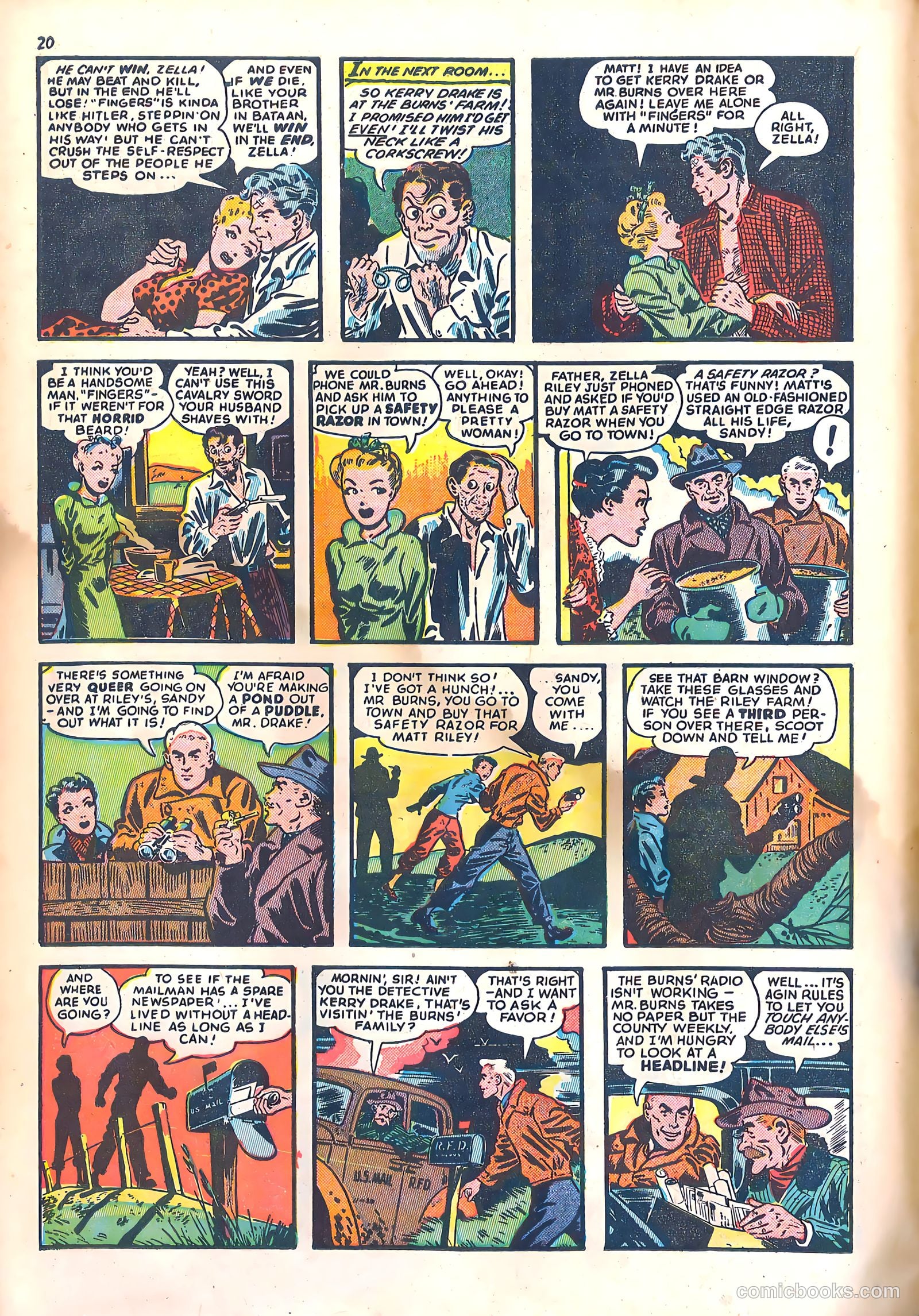 Kerry Drake #1 (1943) — page 20 of 52