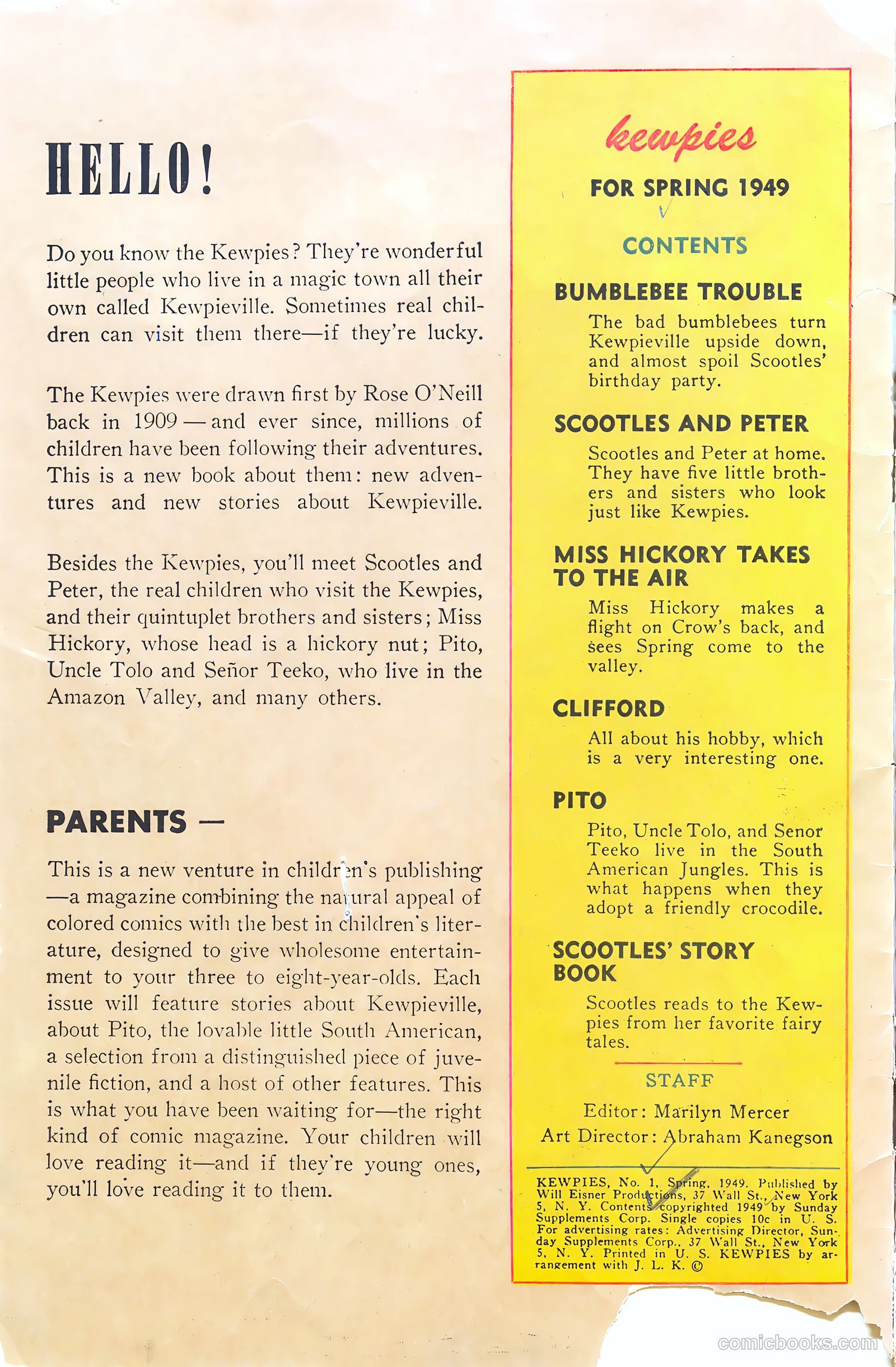 Kewpies #1 (1949) — page 2 of 36