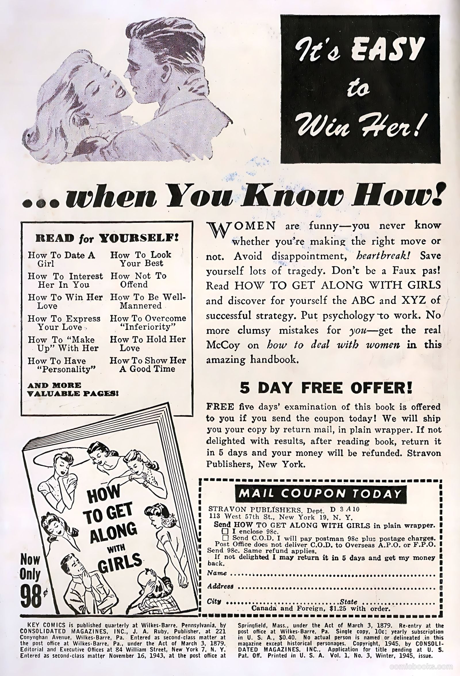Key Comics #3 (1945) — page 2