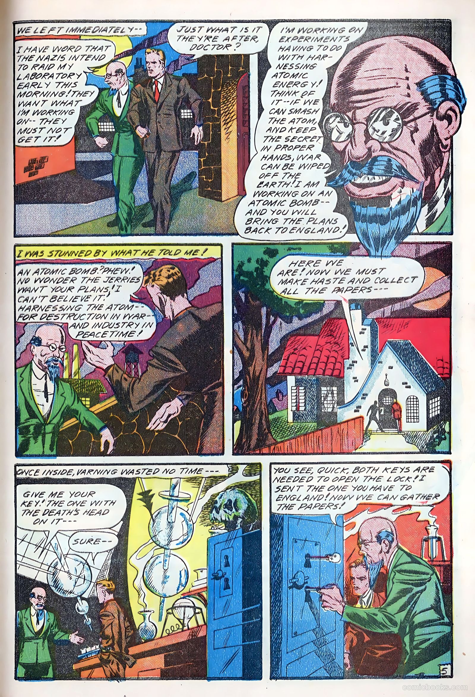 Key Comics #3 (1945) — page 7