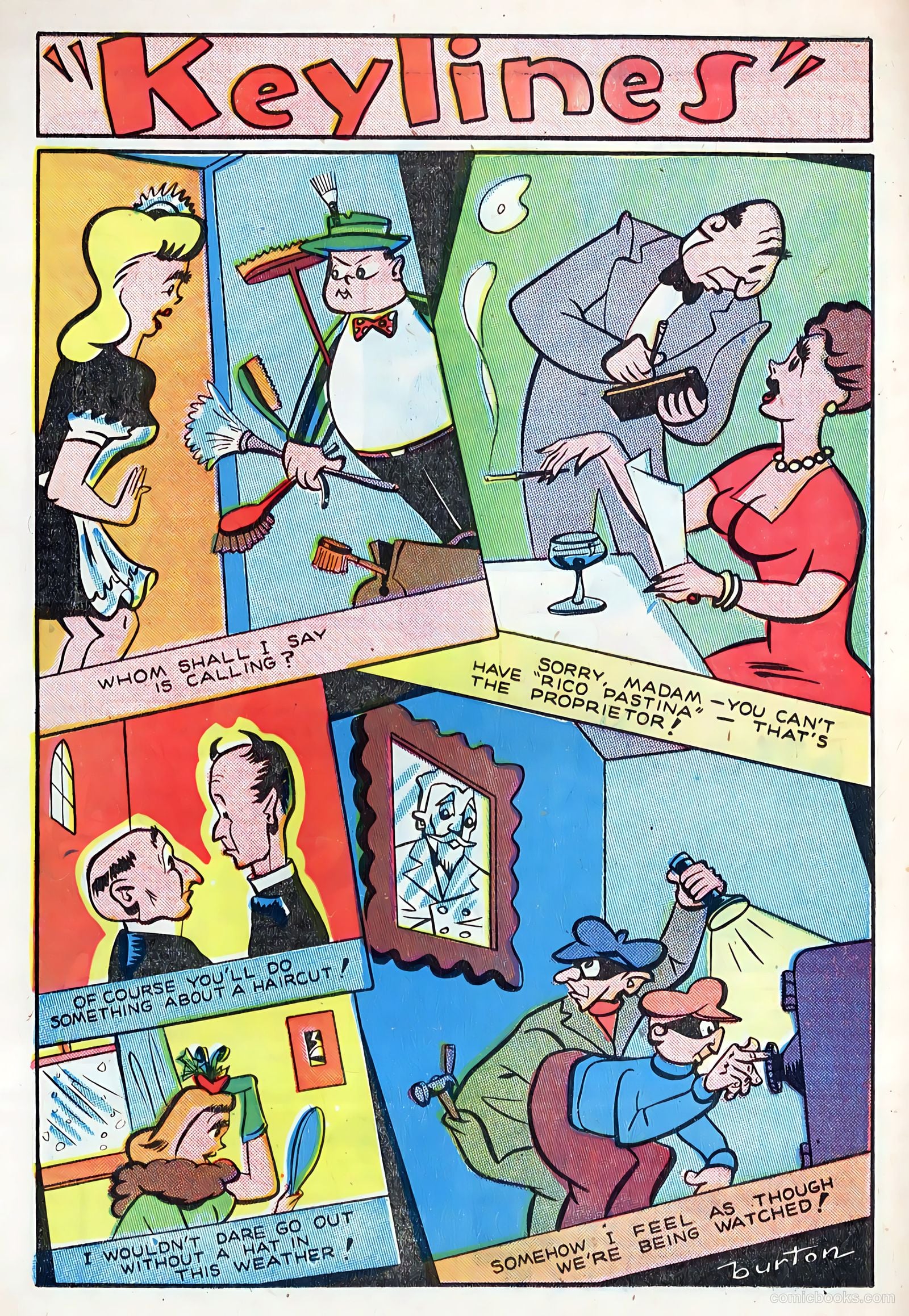 Key Comics #3 (1945) — page 16
