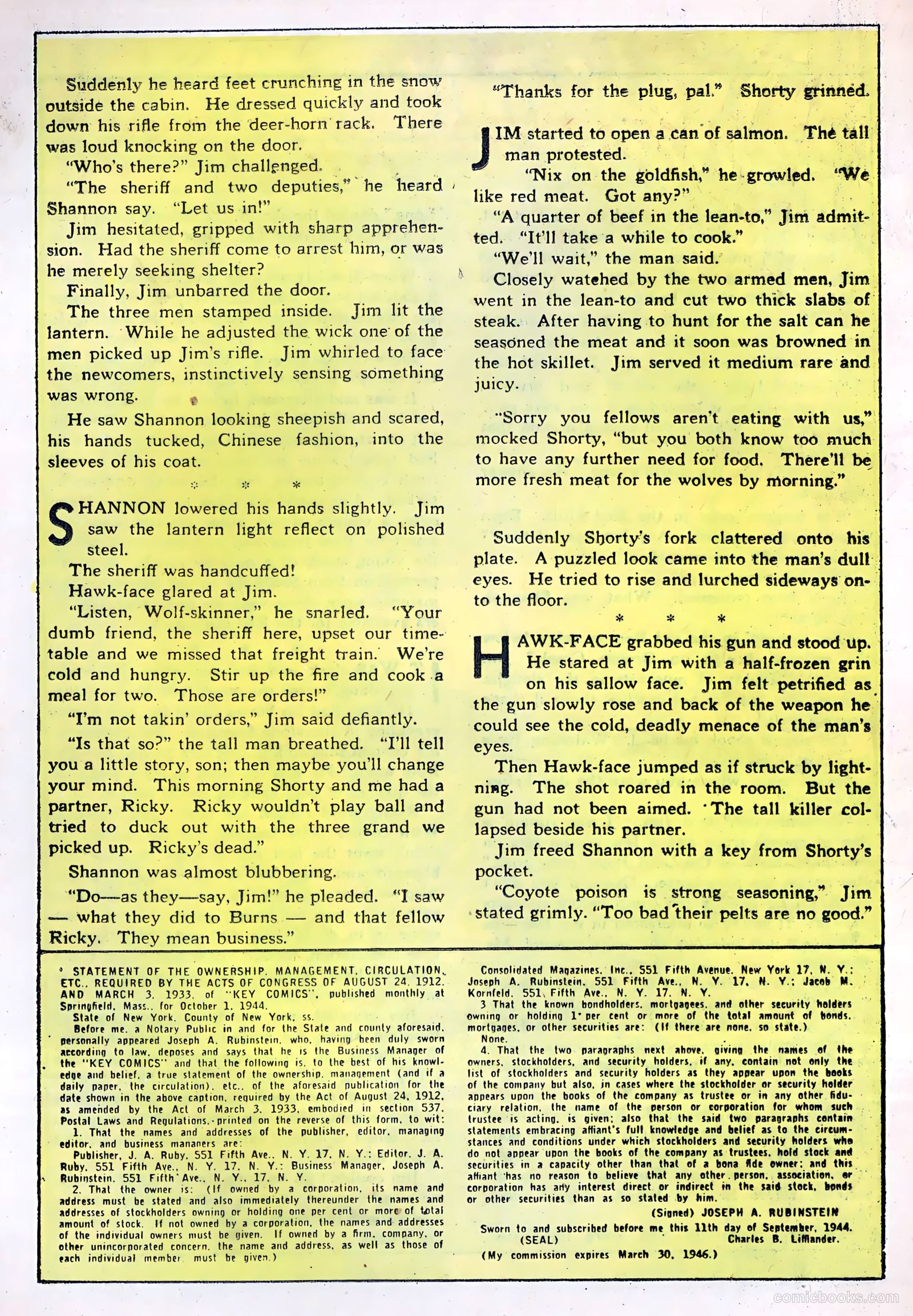 Key Comics #3 (1945) — page 18