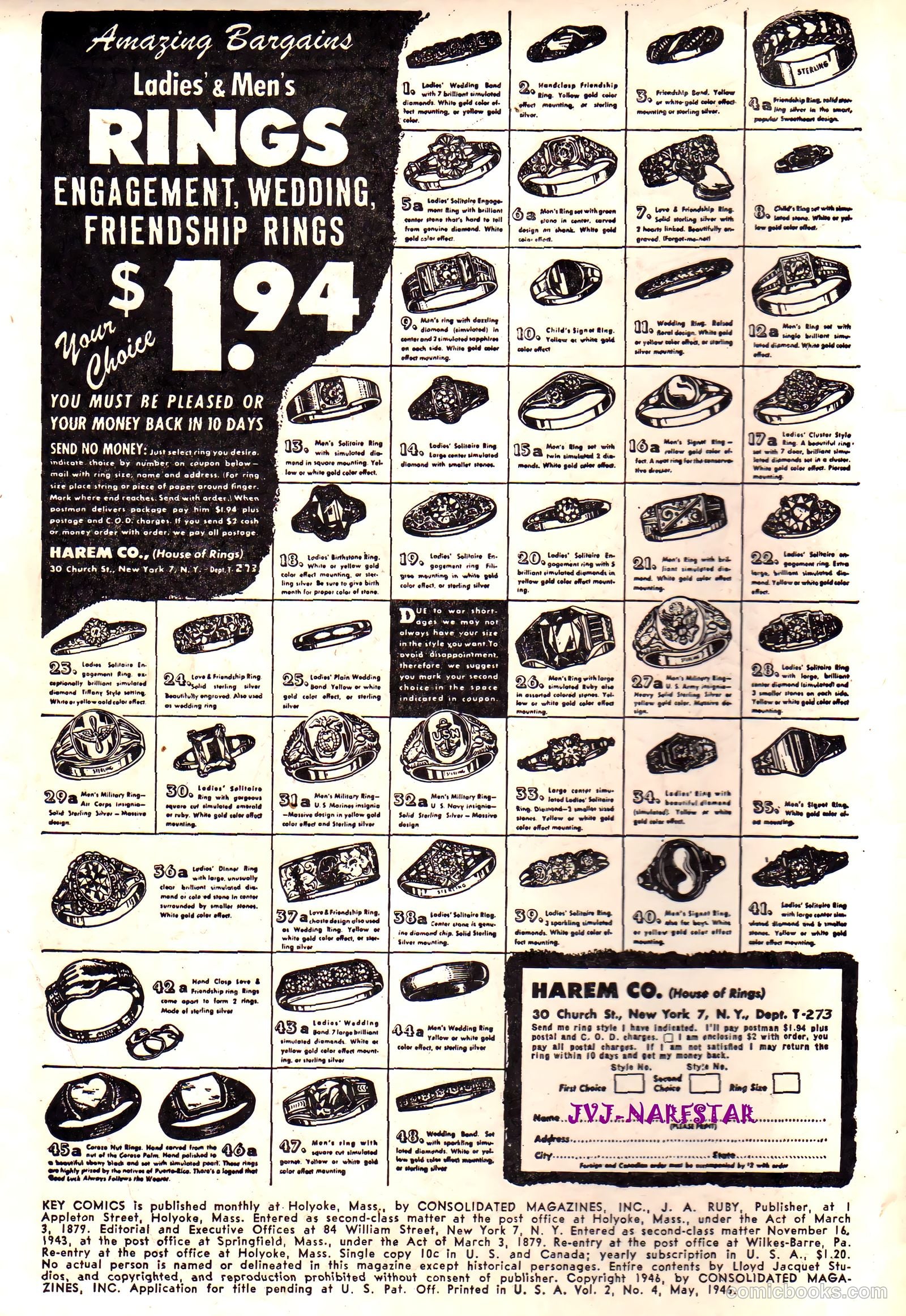Key Comics #4 (1946) — page 2