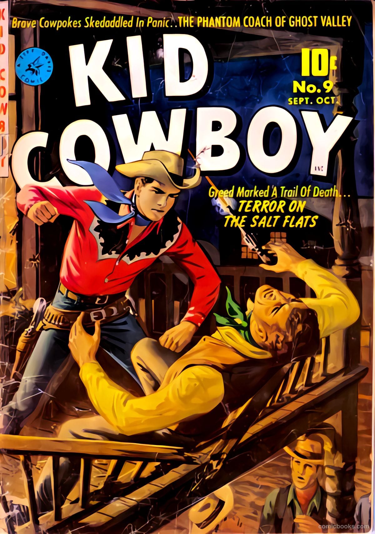 Kid Cowboy #8 (1945) — page 1