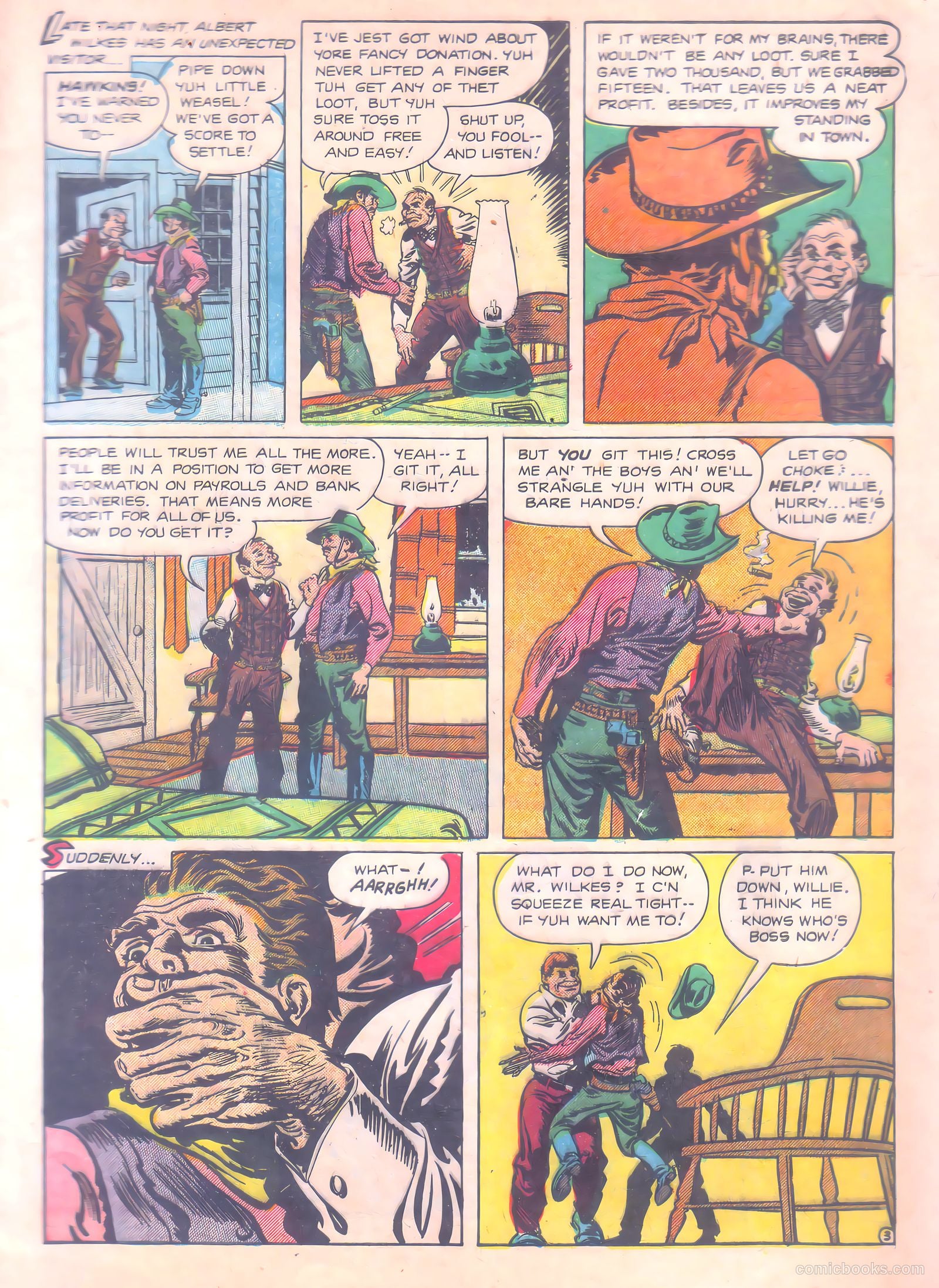 Kid Cowboy #8 (1945) — page 4