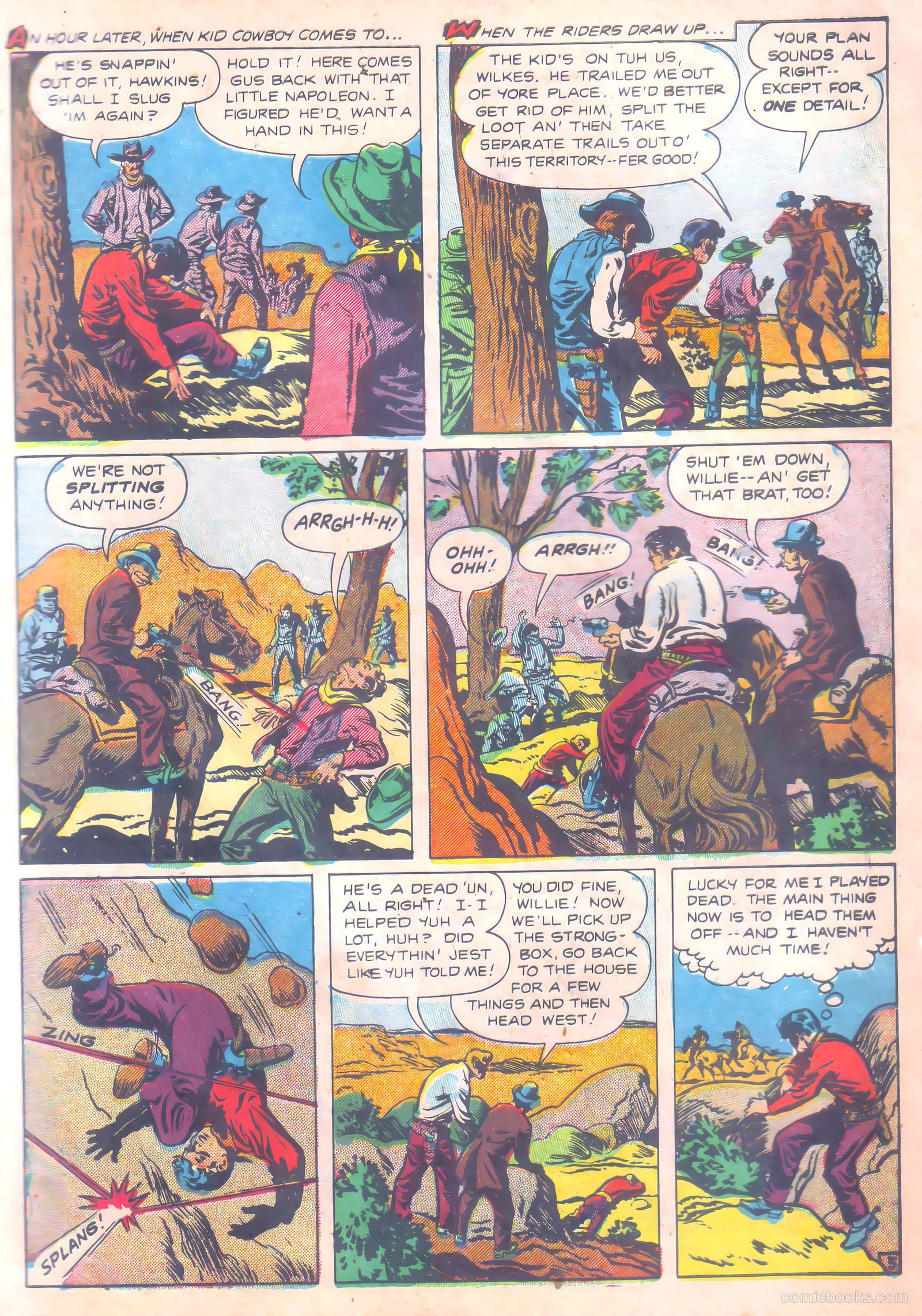 Kid Cowboy #8 (1945) — page 6