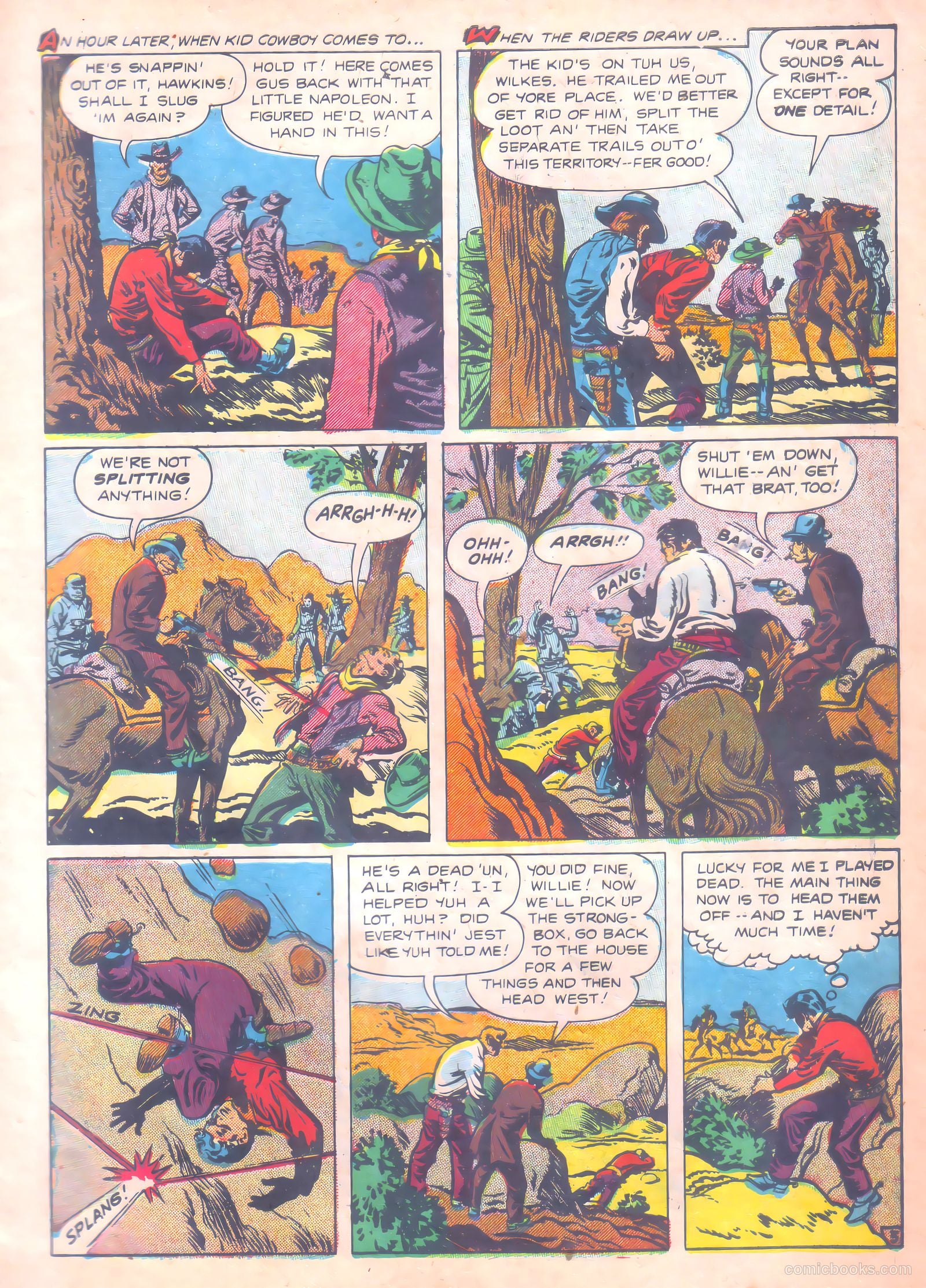 Kid Cowboy #8 (1945) — page 7
