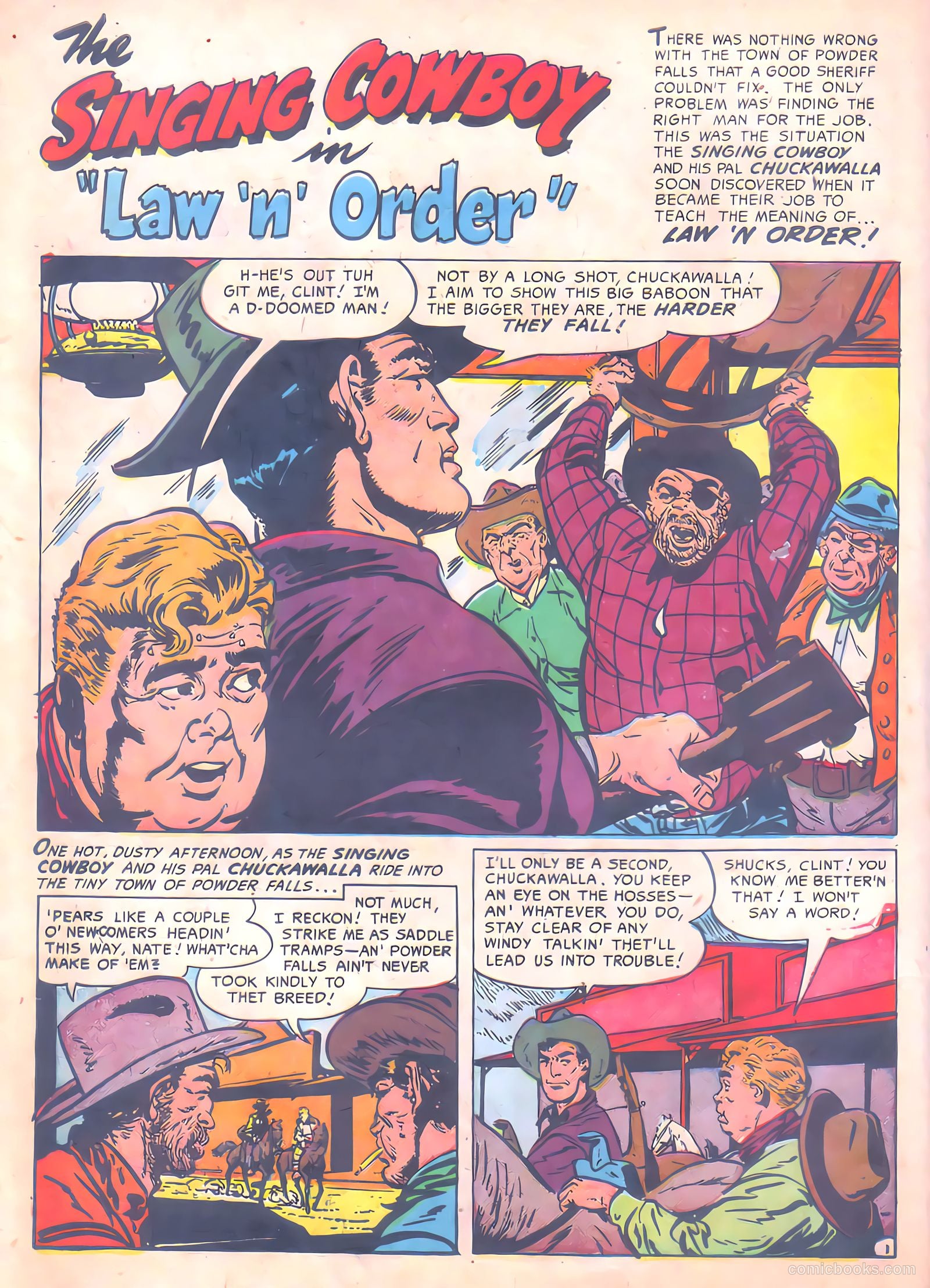 Kid Cowboy #8 (1945) — page 10