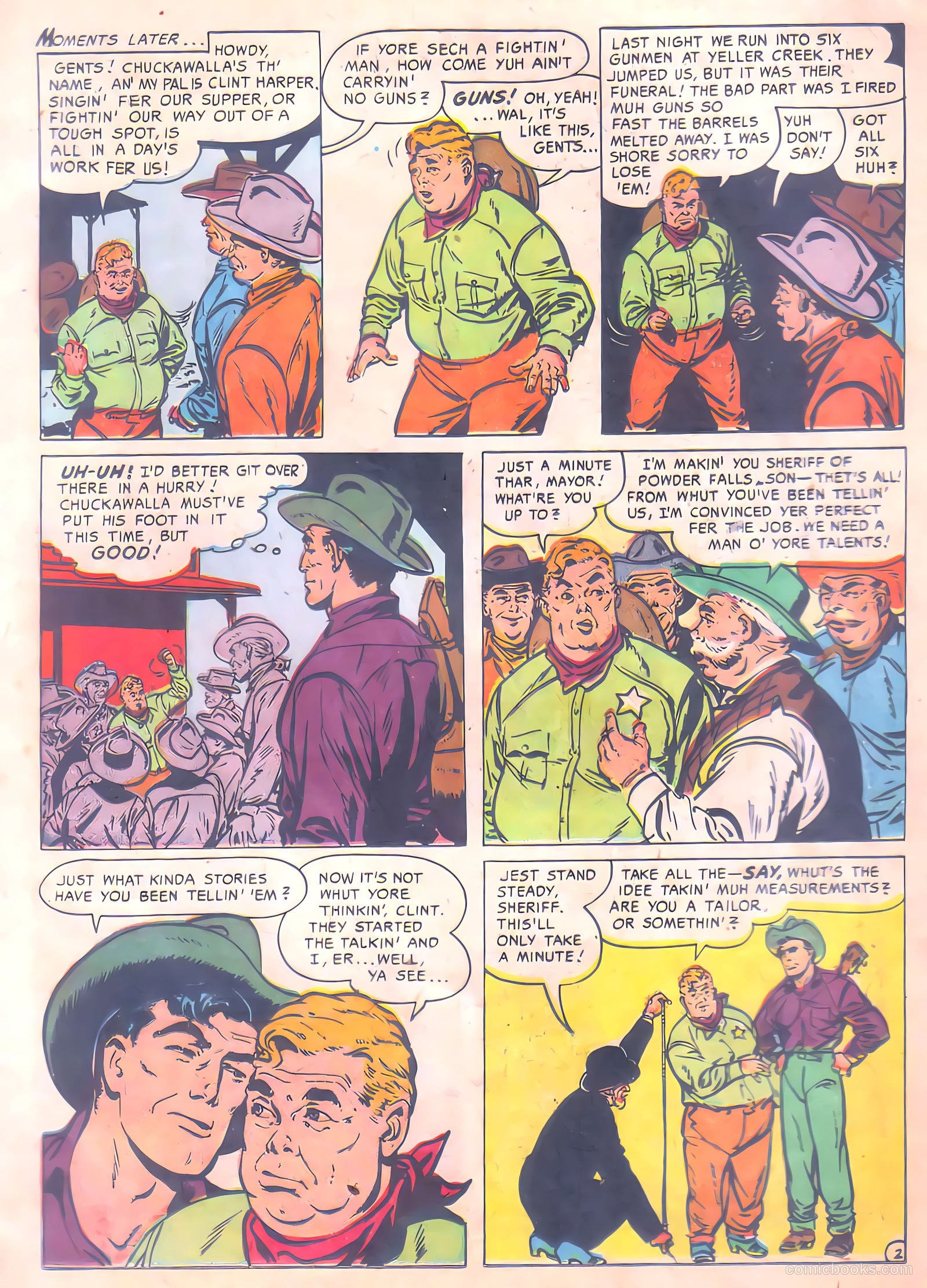 Kid Cowboy #8 (1945) — page 11