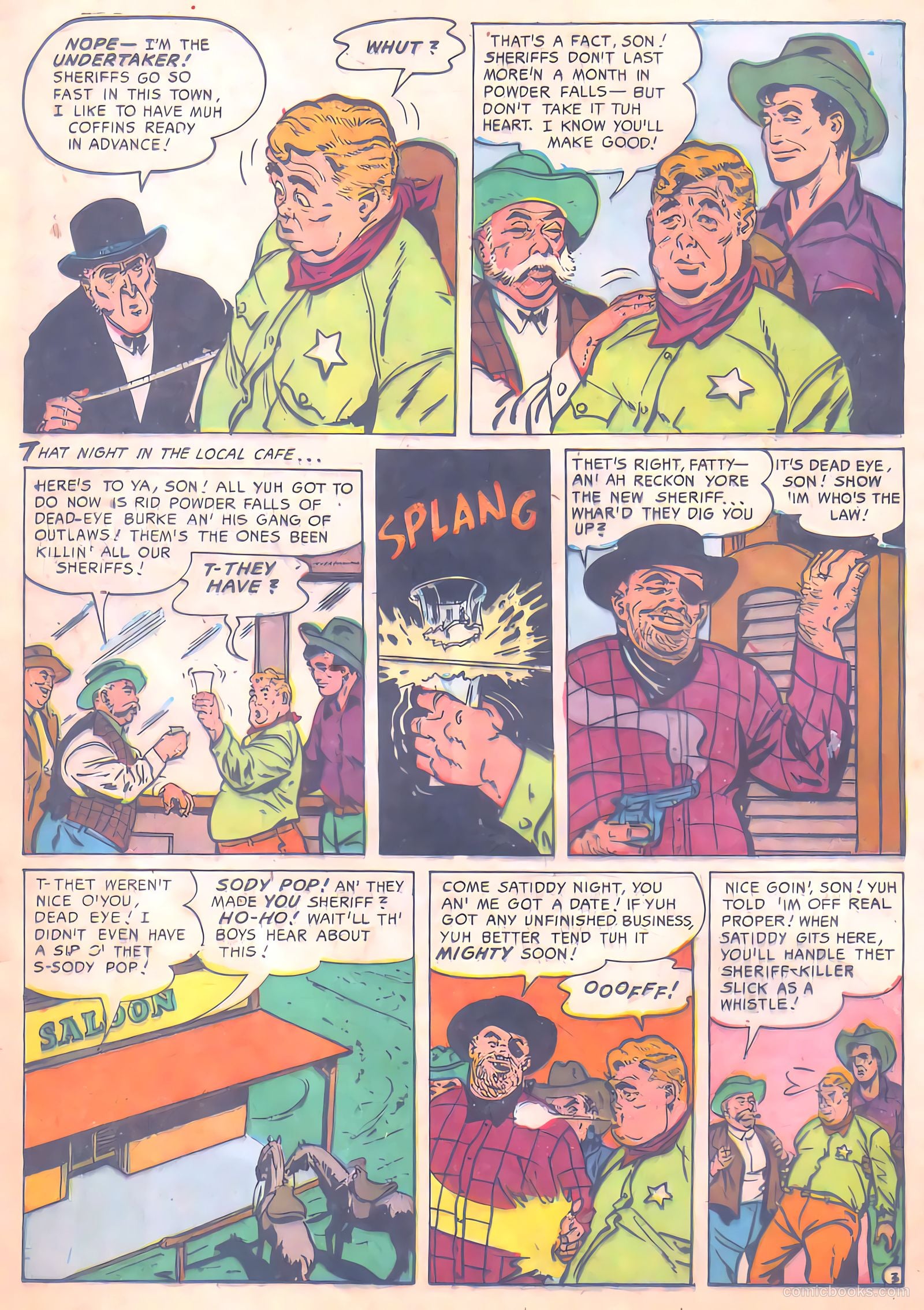 Kid Cowboy #8 (1945) — page 12