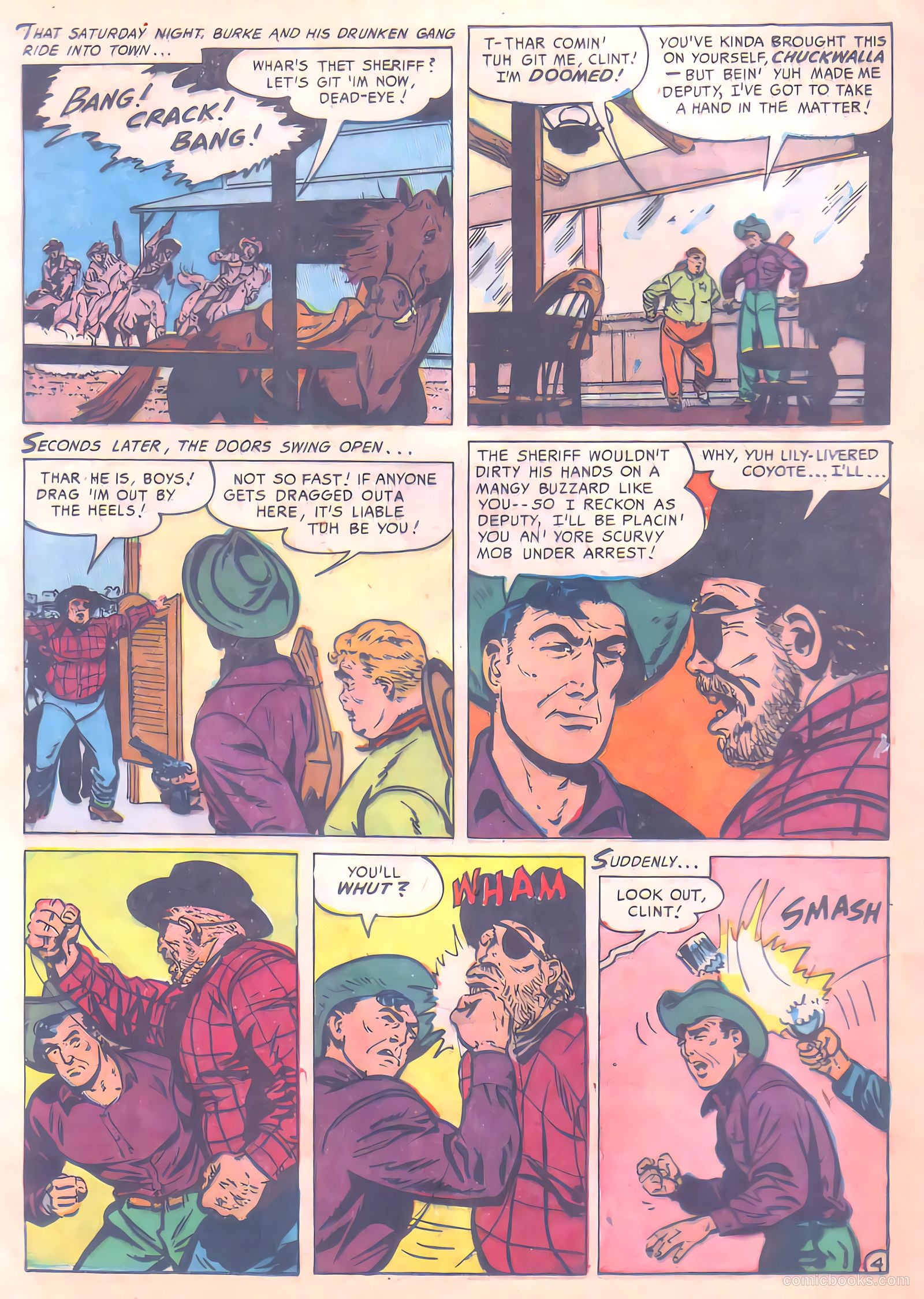 Kid Cowboy #8 (1945) — page 13