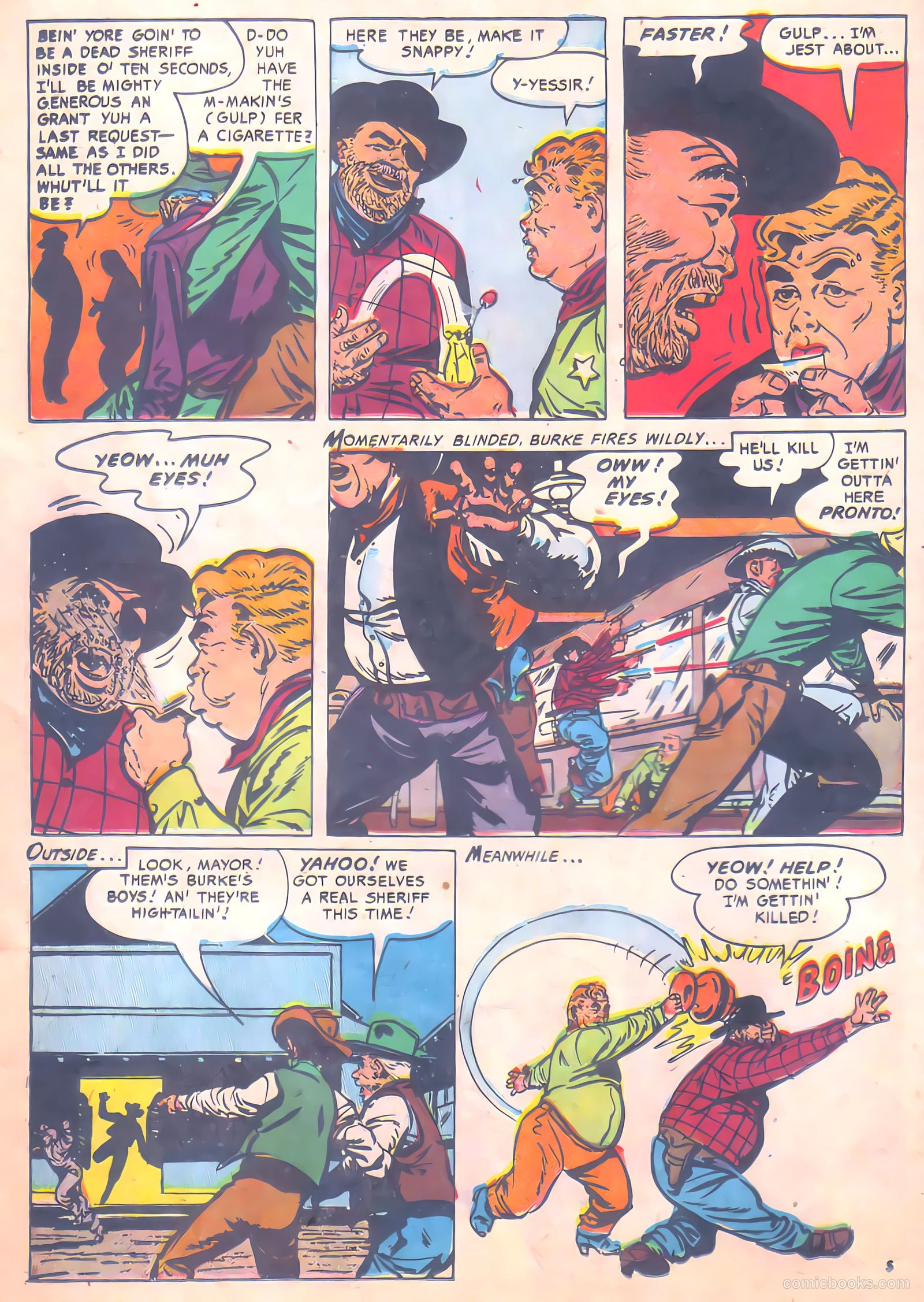 Kid Cowboy #8 (1945) — page 14