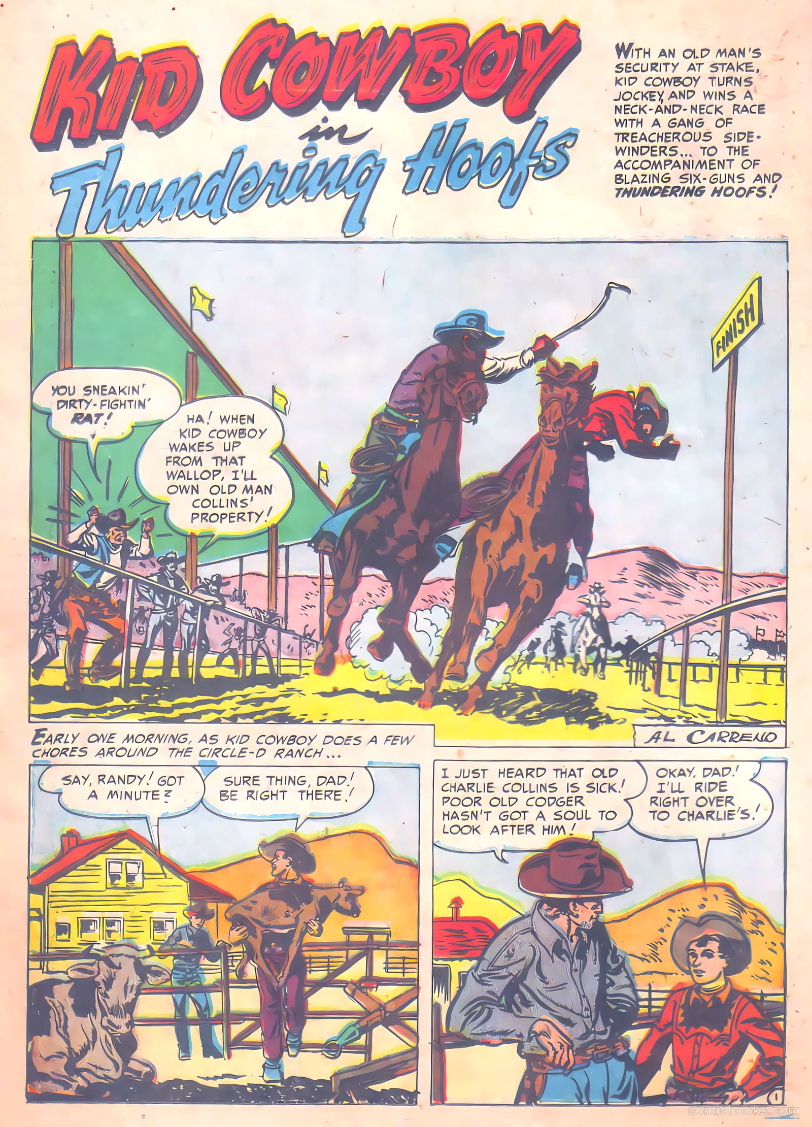 Kid Cowboy #8 (1945) — page 18