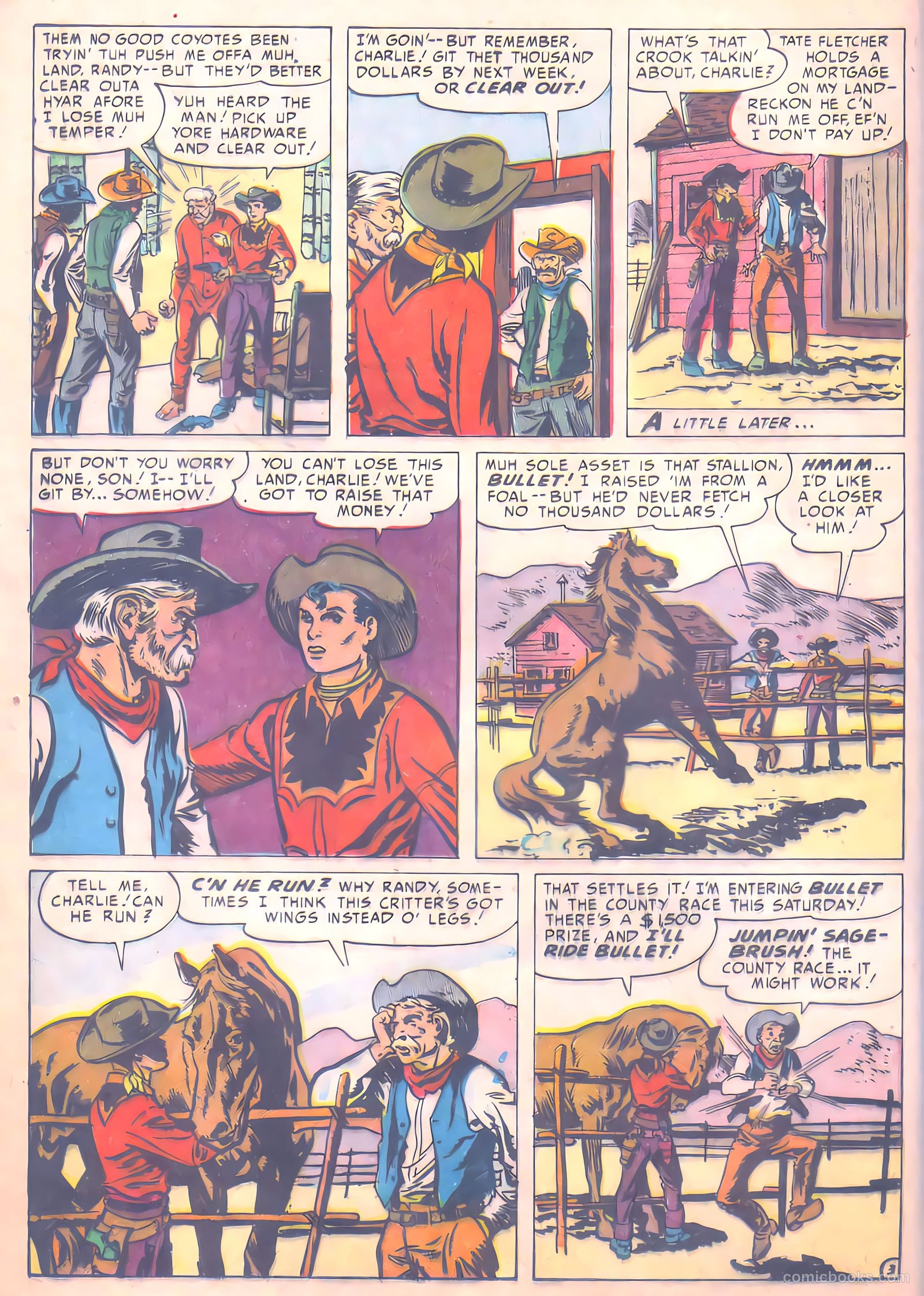Kid Cowboy #8 (1945) — page 20