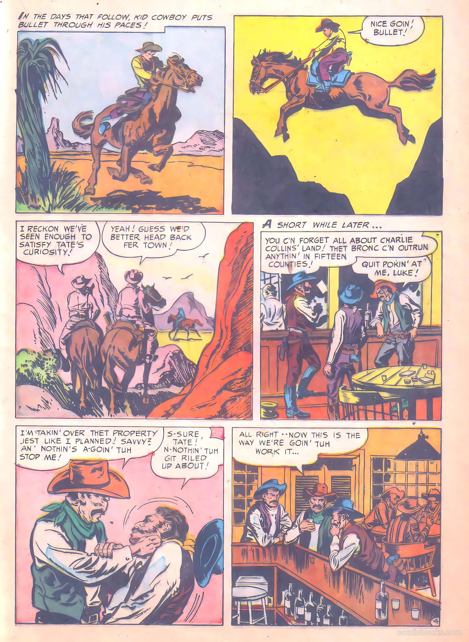 Kid Cowboy #8 (1945) — page 21