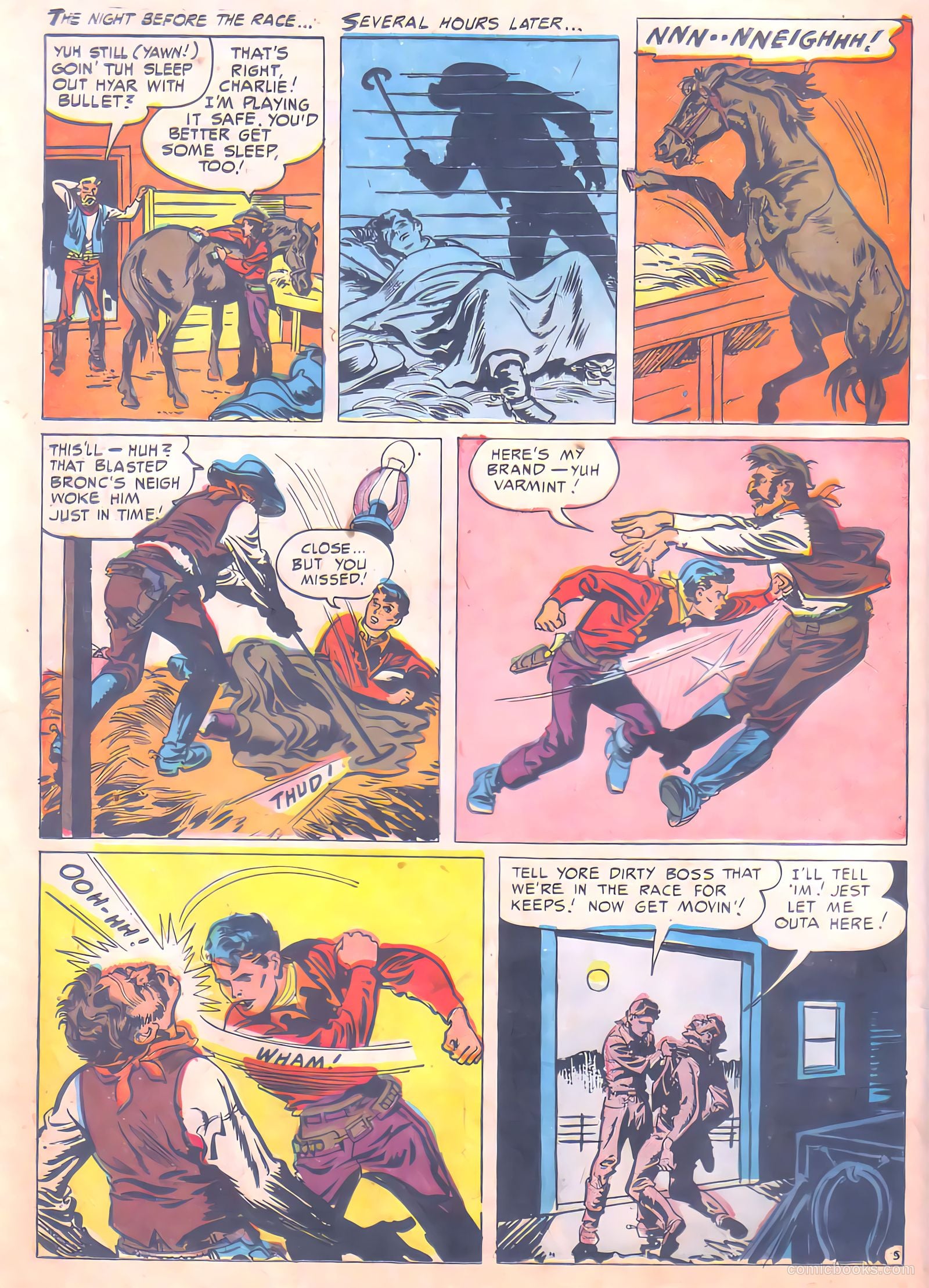 Kid Cowboy #8 (1945) — page 22