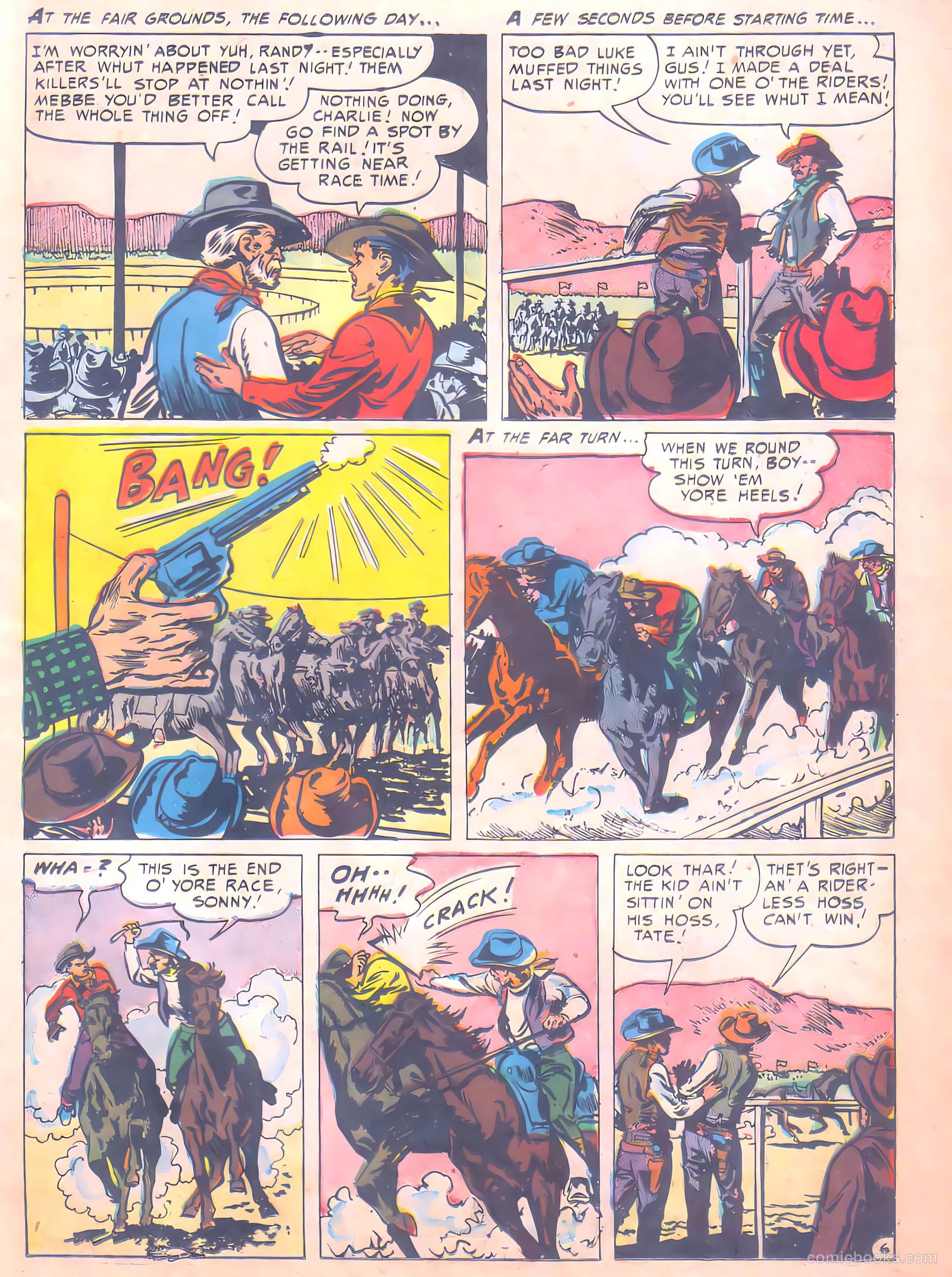 Kid Cowboy #8 (1945) — page 23