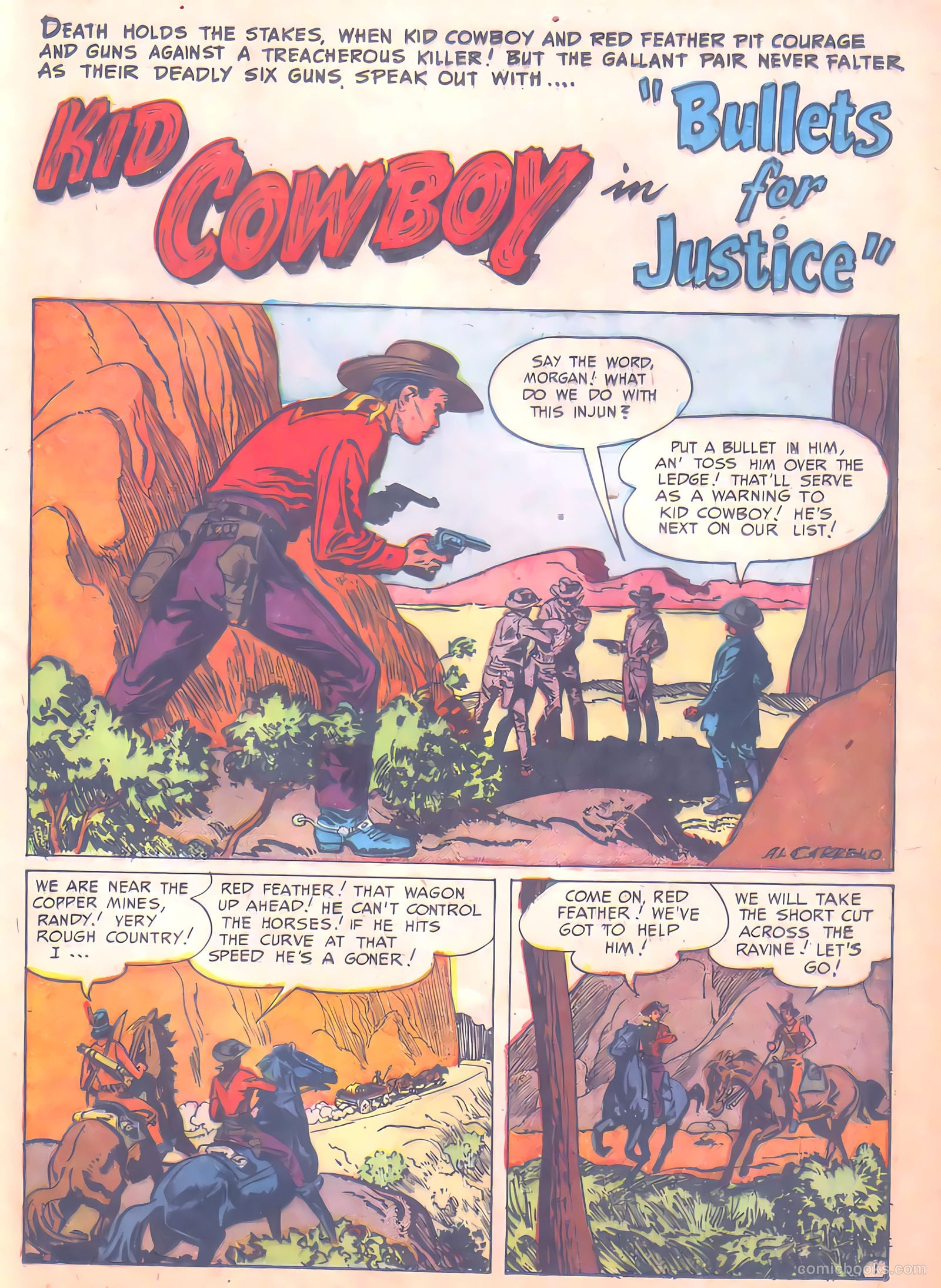 Kid Cowboy #8 (1945) — page 25