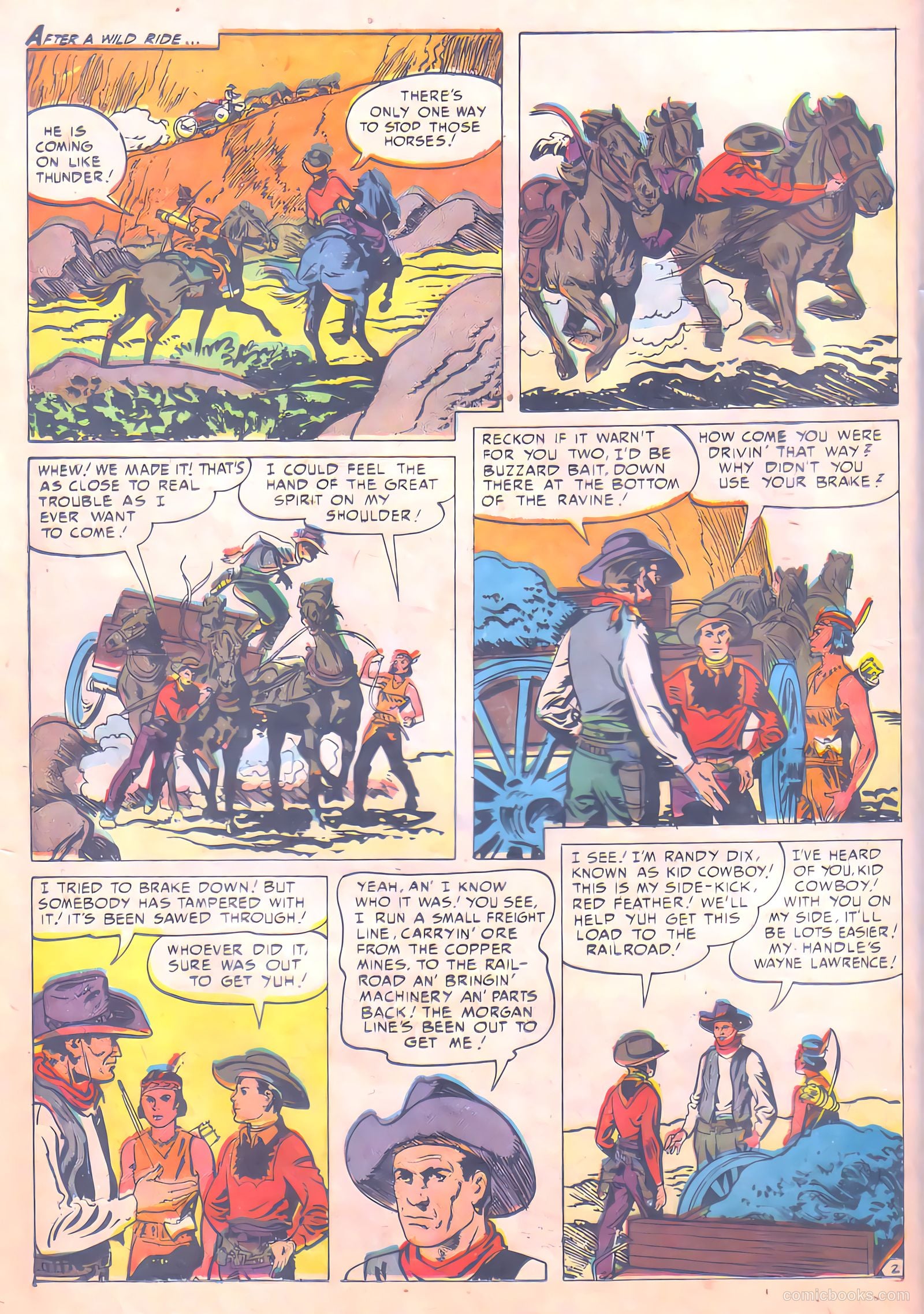 Kid Cowboy #8 (1945) — page 26