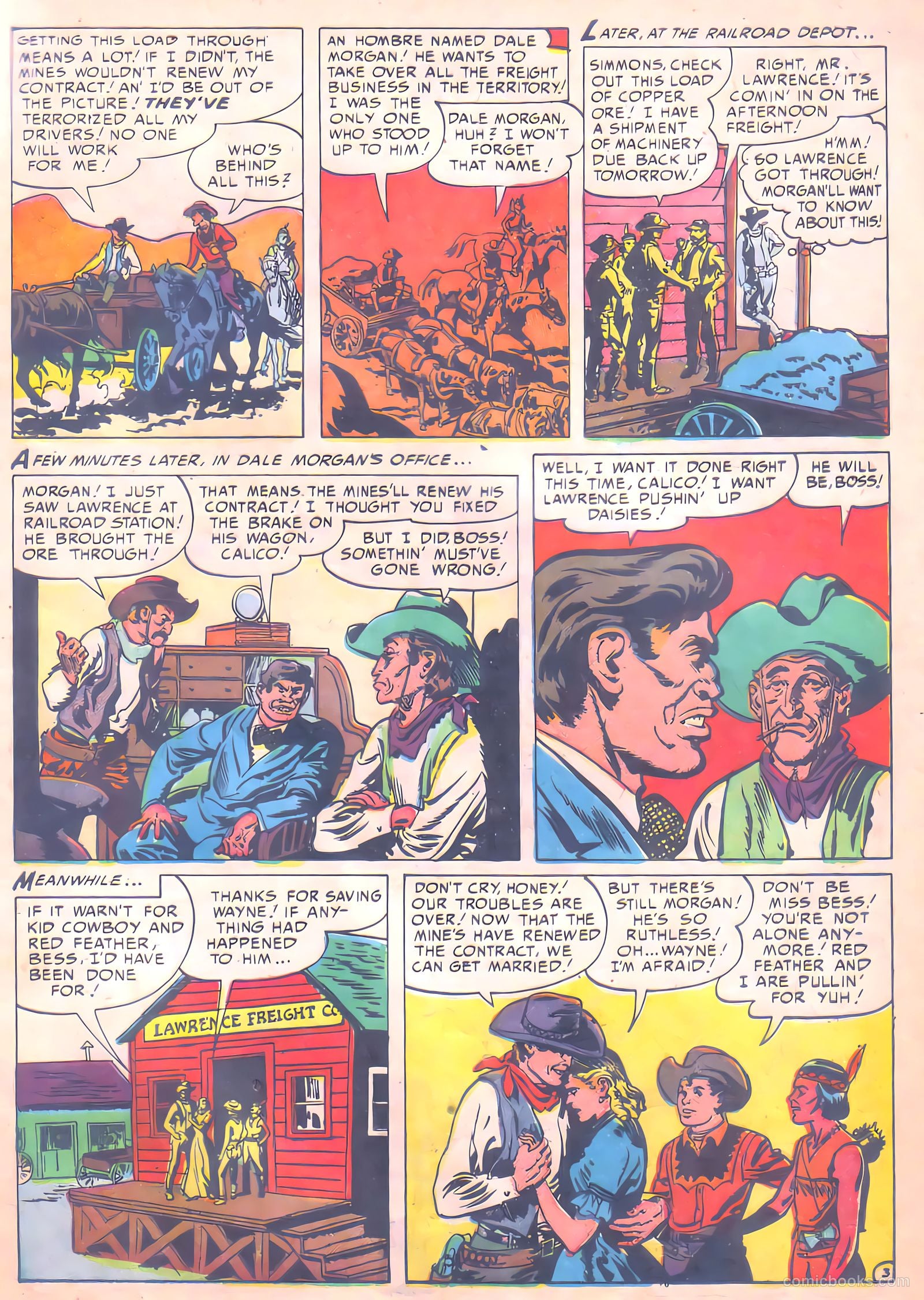 Kid Cowboy #8 (1945) — page 27