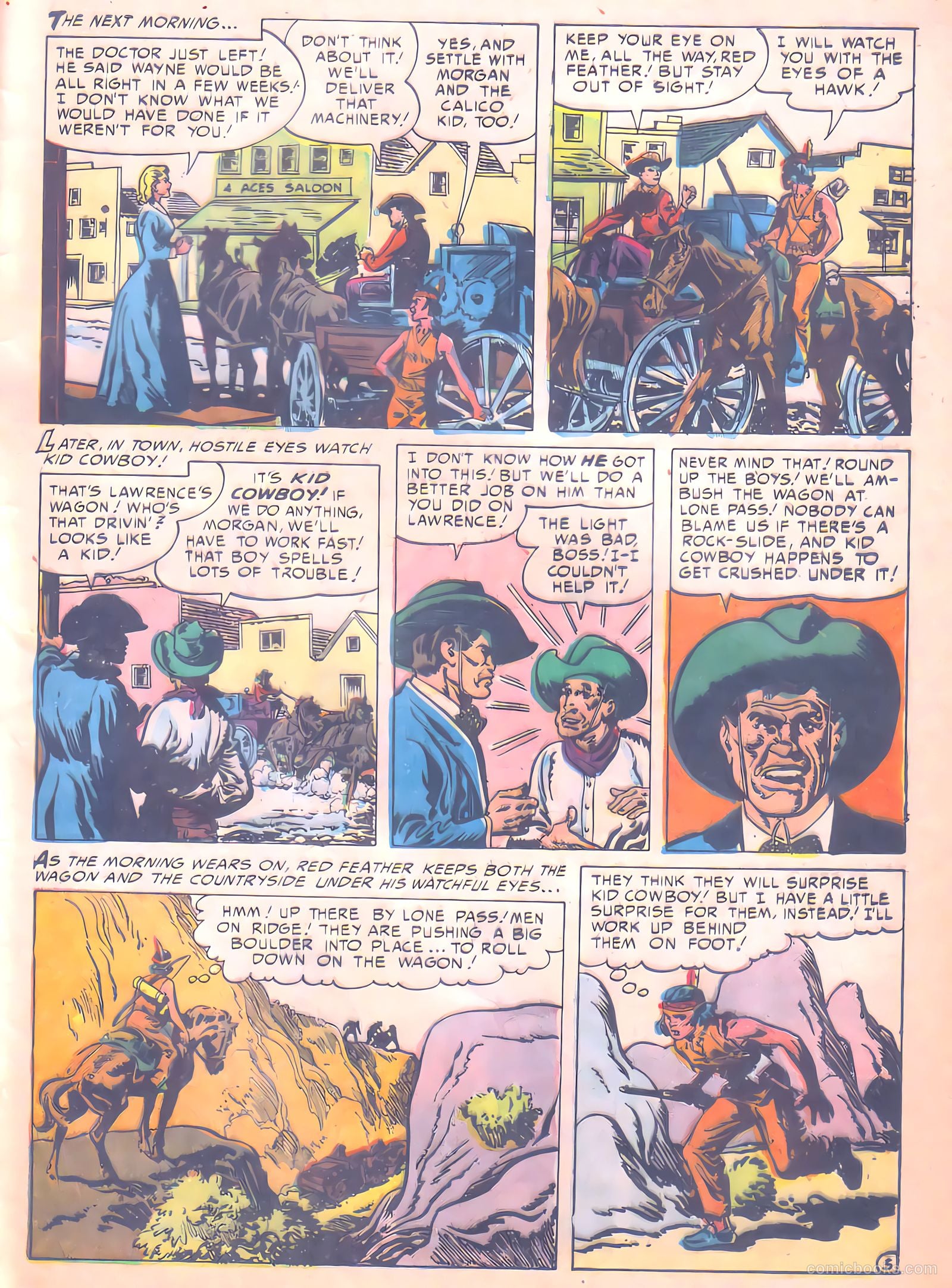 Kid Cowboy #8 (1945) — page 29