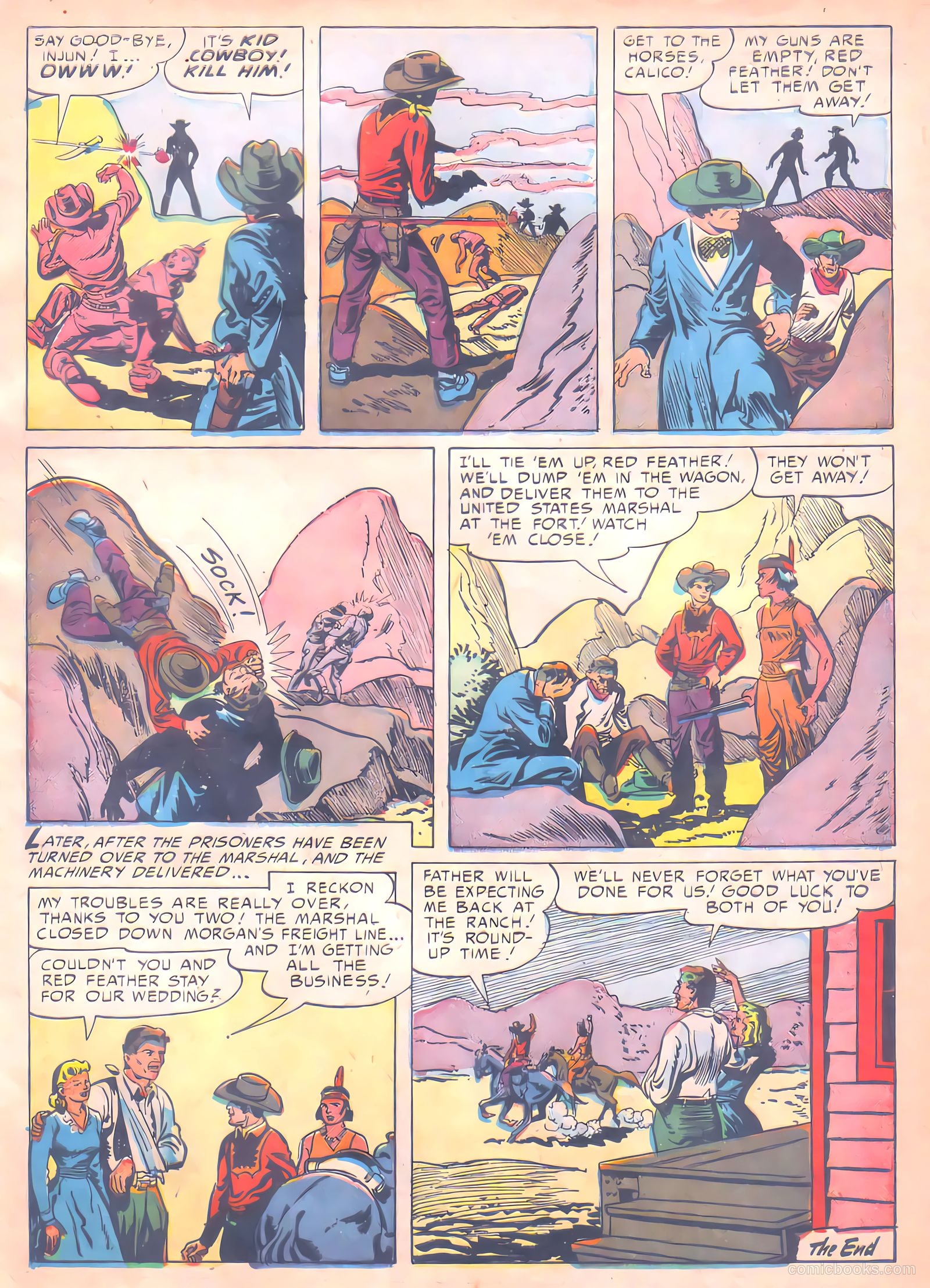 Kid Cowboy #8 (1945) — page 31