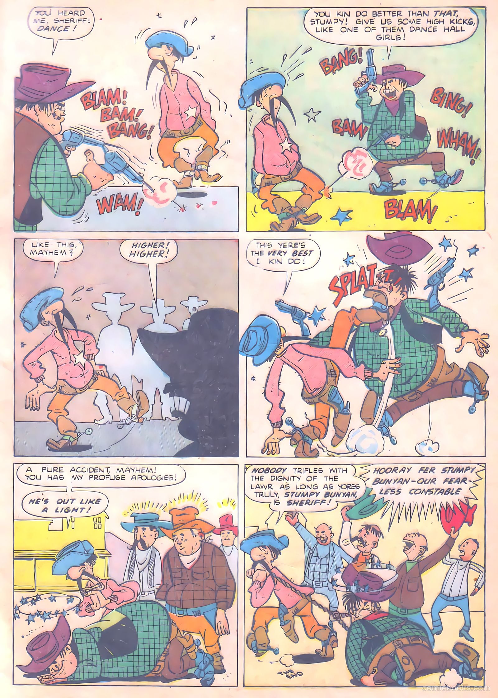 Kid Cowboy #8 (1945) — page 33