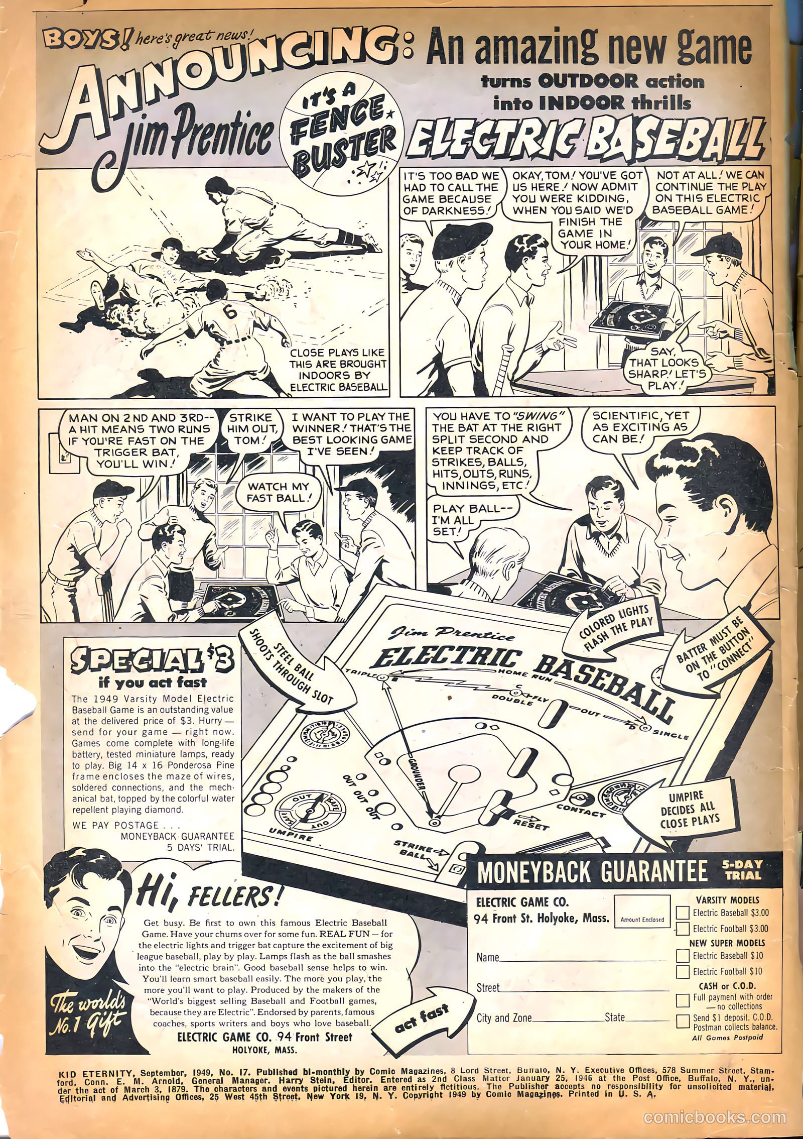 Kid Eternity #17 (1949) — page 2 of 34