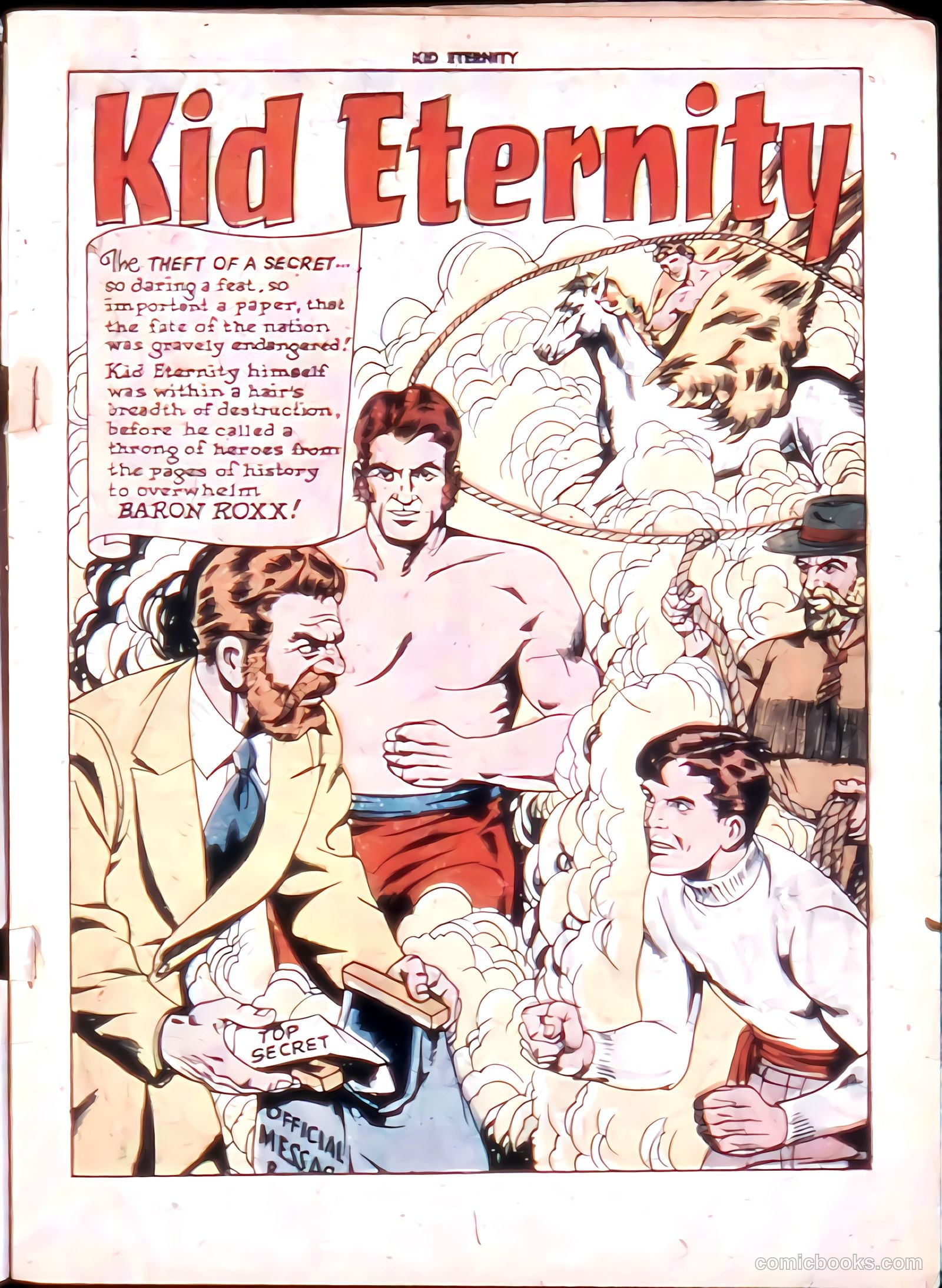 Kid Eternity #17 (1949) — page 3 of 34