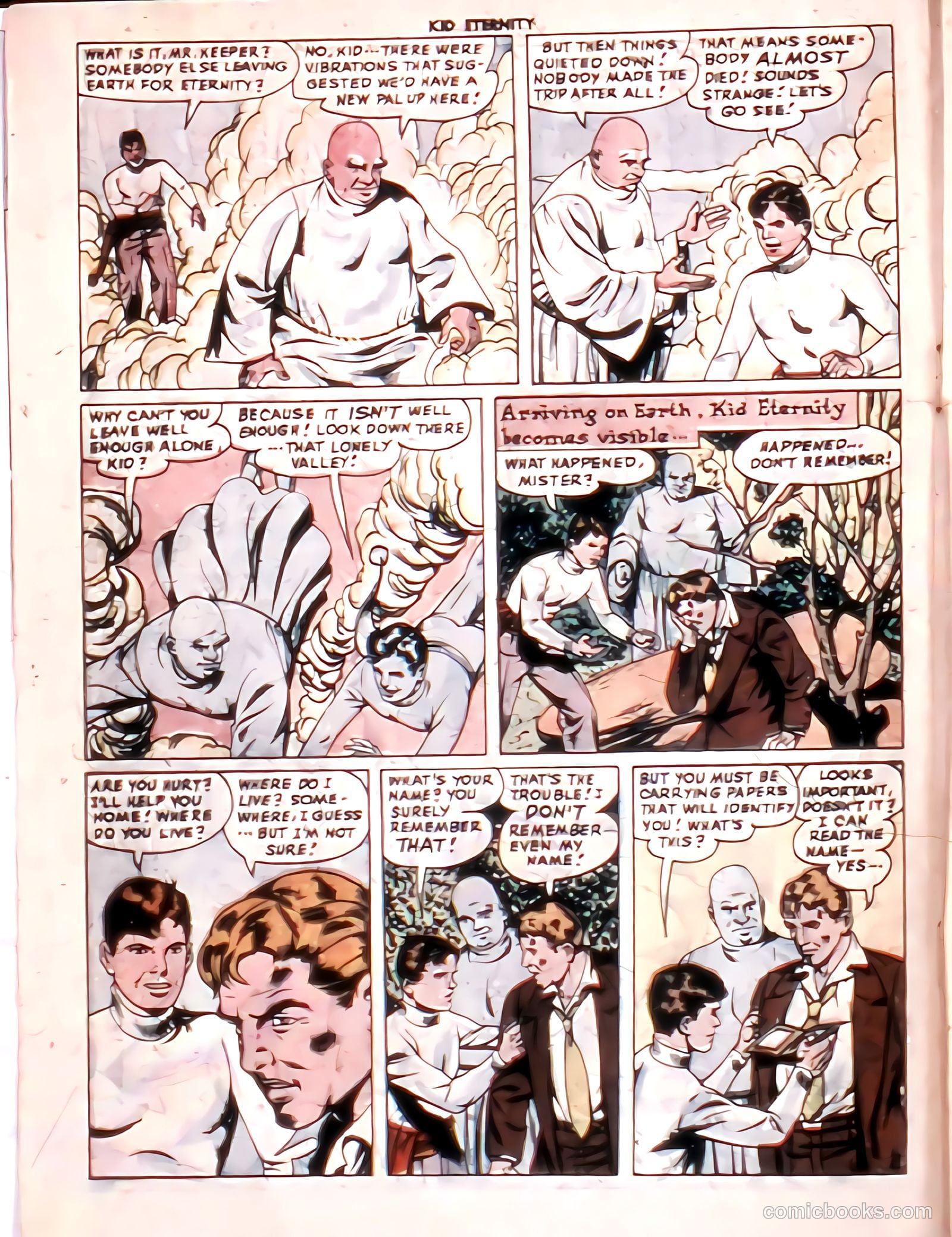 Kid Eternity #17 (1949) — page 4 of 34