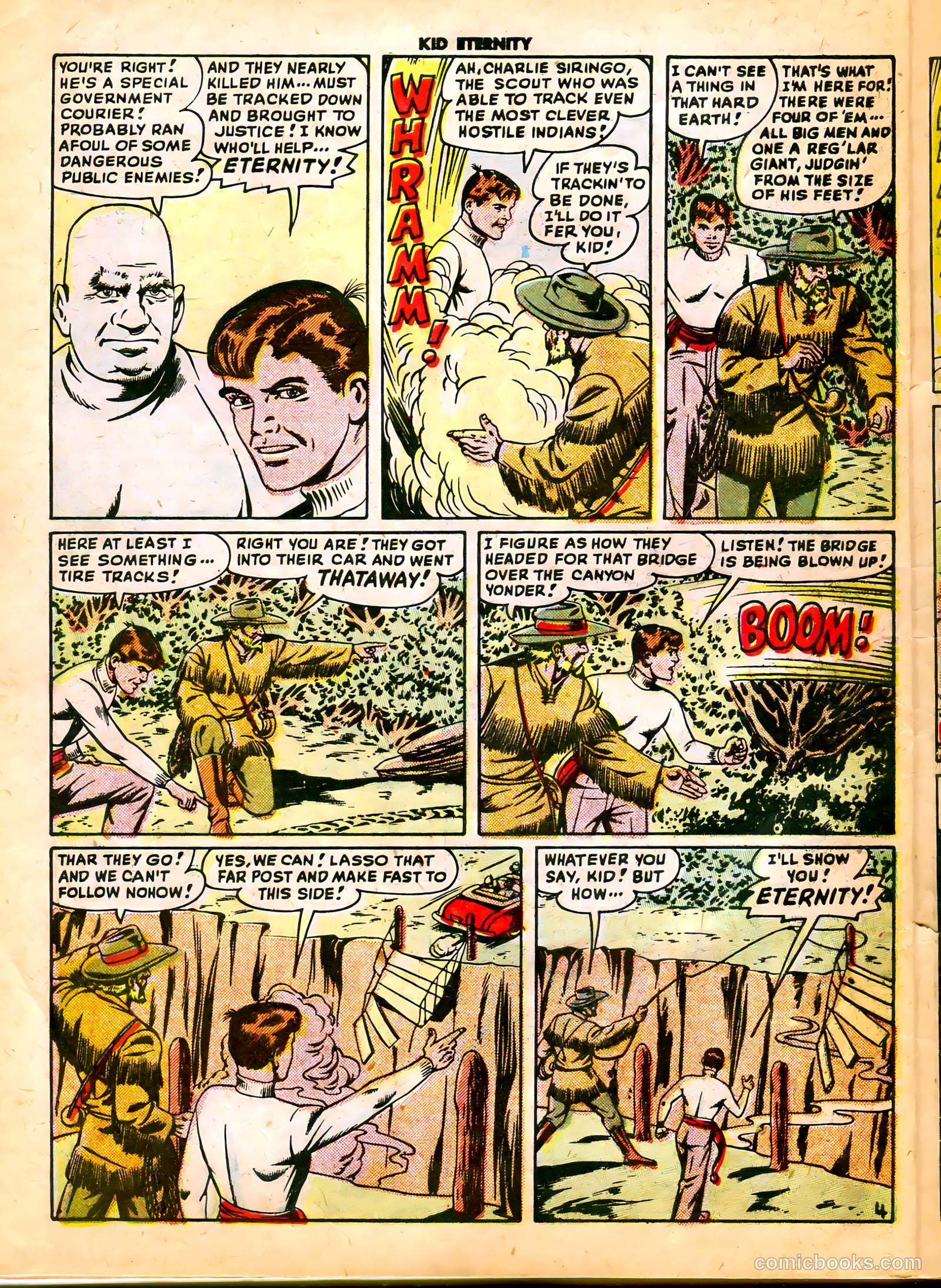 Kid Eternity #17 (1949) — page 6 of 34