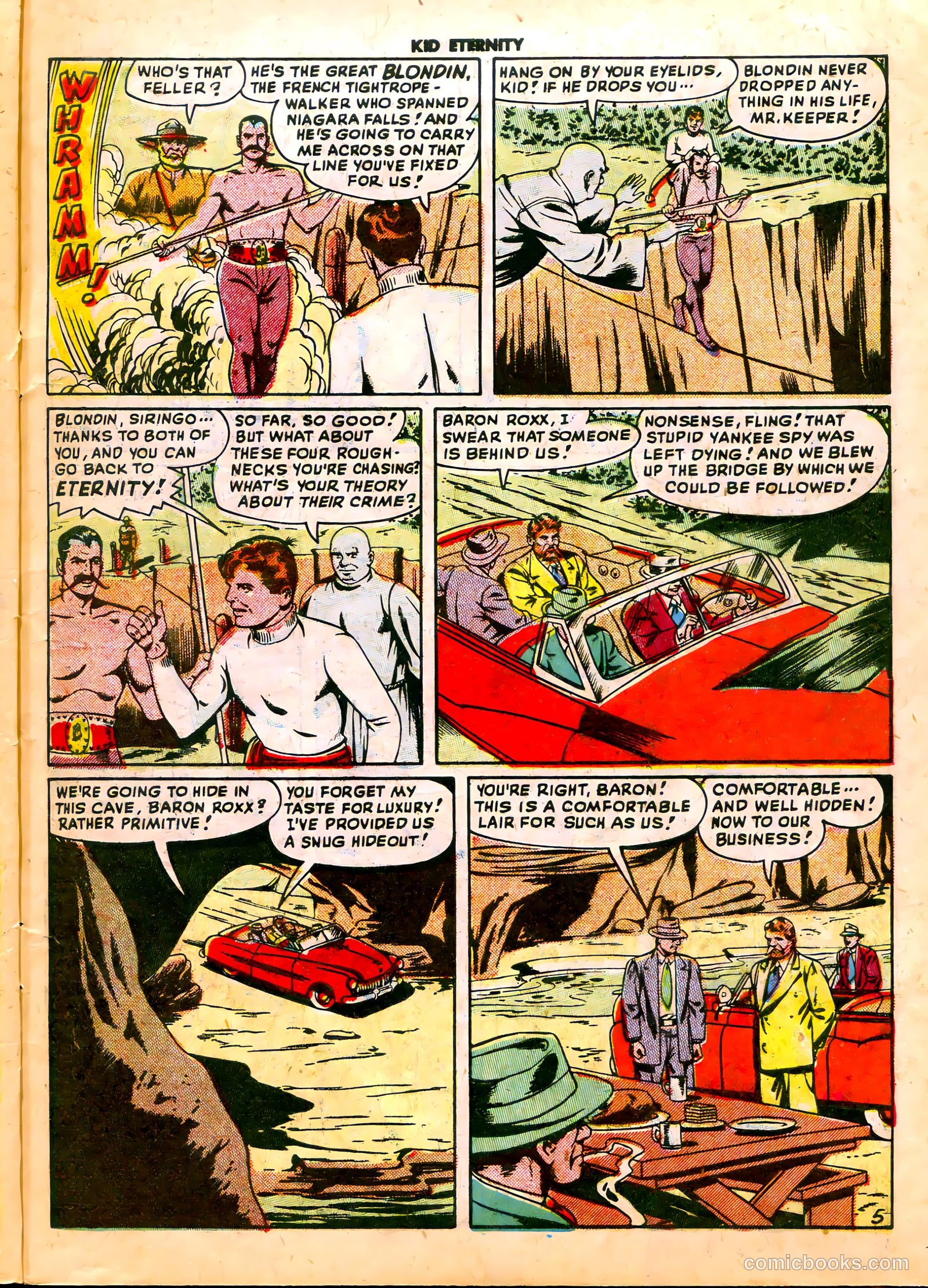 Kid Eternity #17 (1949) — page 7 of 34