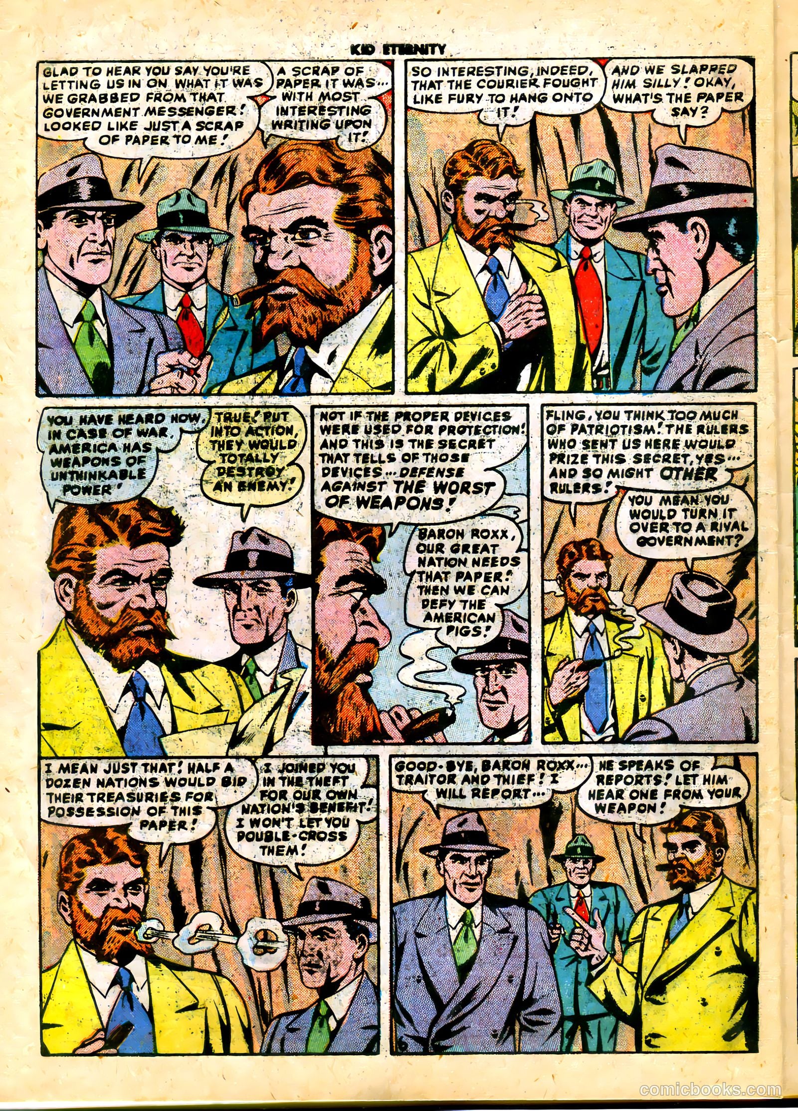 Kid Eternity #17 (1949) — page 8 of 34