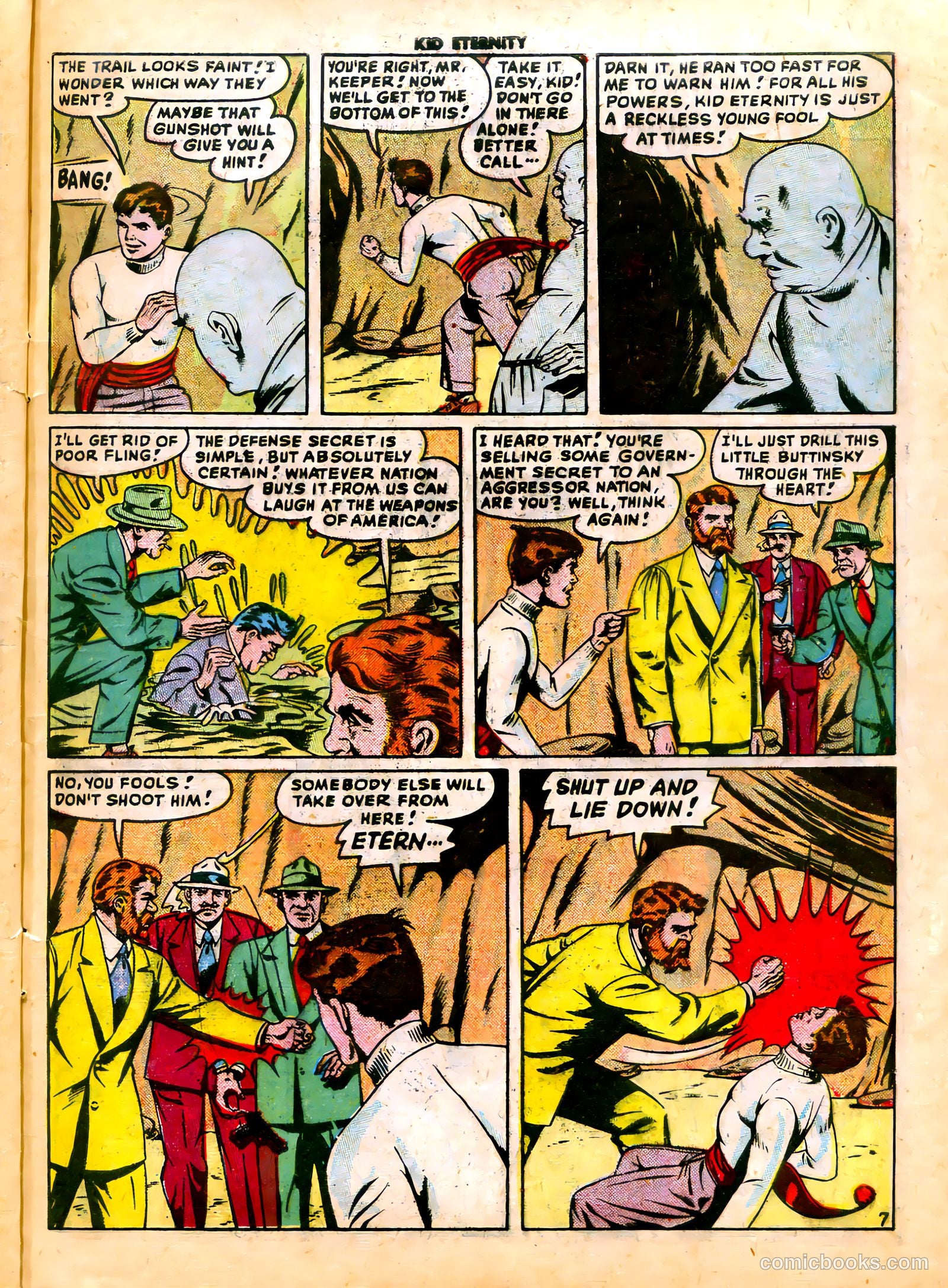 Kid Eternity #17 (1949) — page 9 of 34